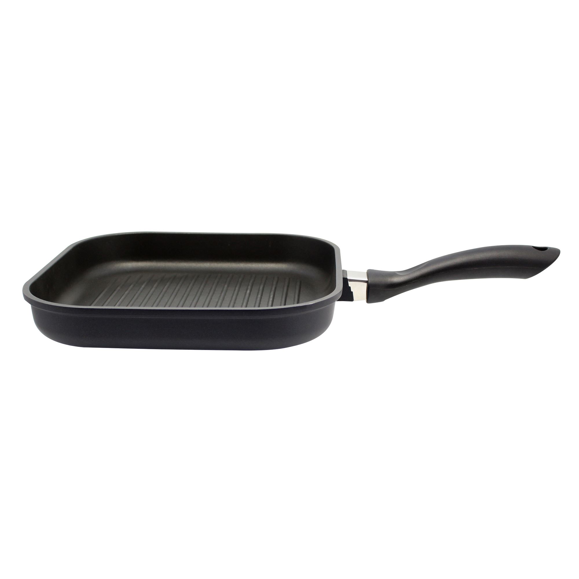ELO Serie Alucast Grillpfanne 28 x 28 cm PFAS-freie Antihaftversiegelung INDUKTION