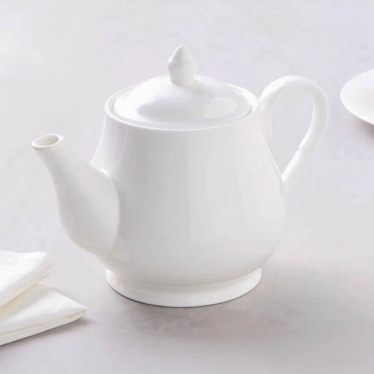 MAXWELL & WILLIAMS Teekanne WHITE BASICS 1,0 Liter weiß