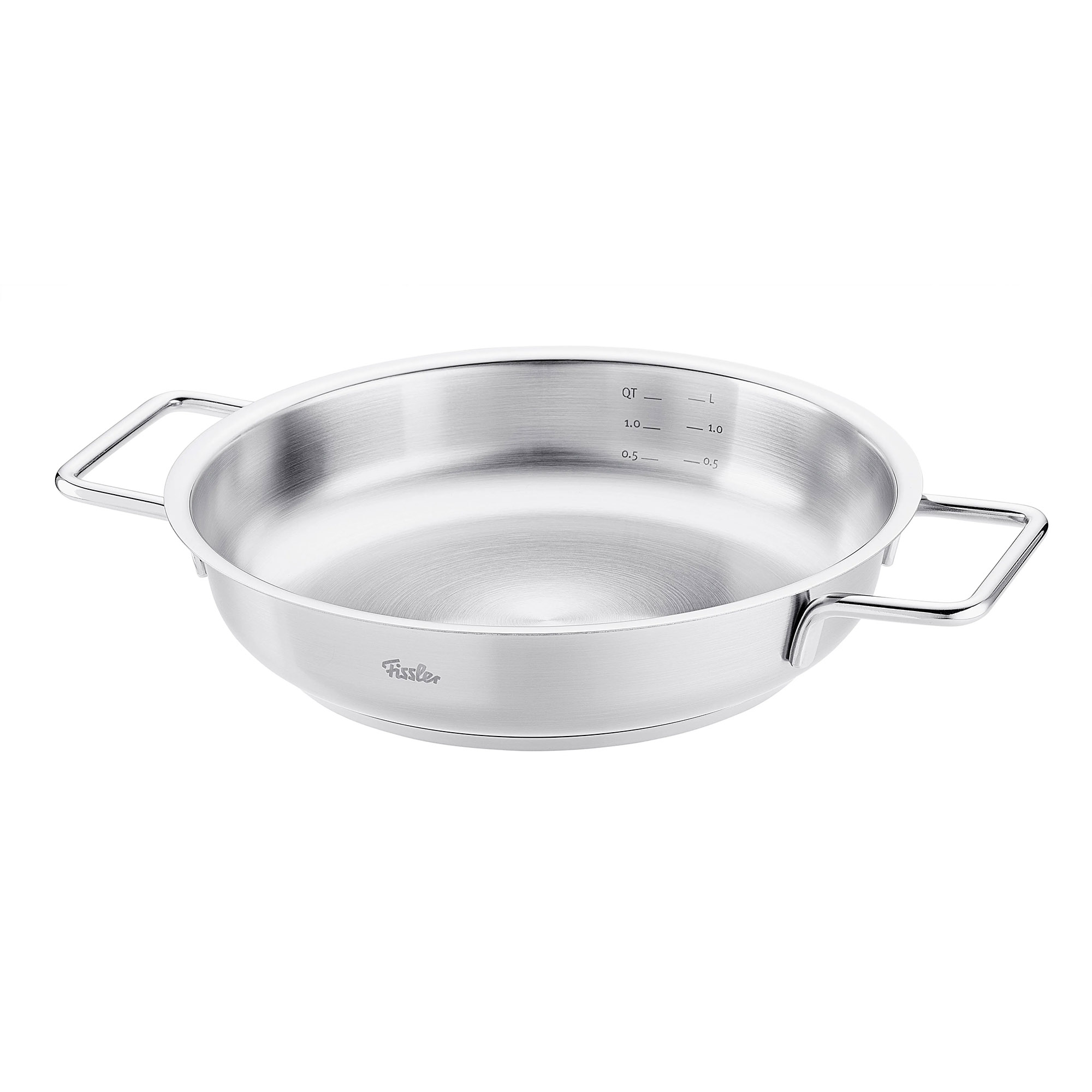 FISSLER Serie PURE COLLECTION Servierpfanne Edelstahl 24 cm