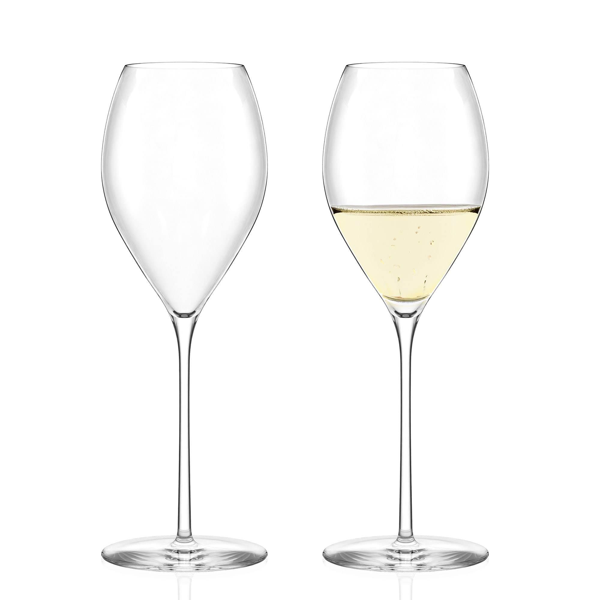 STÖLZLE LAUSITZ Serie FINO Champagnerkelch Champagnerglas 2 Stück Inhalt 425 ml