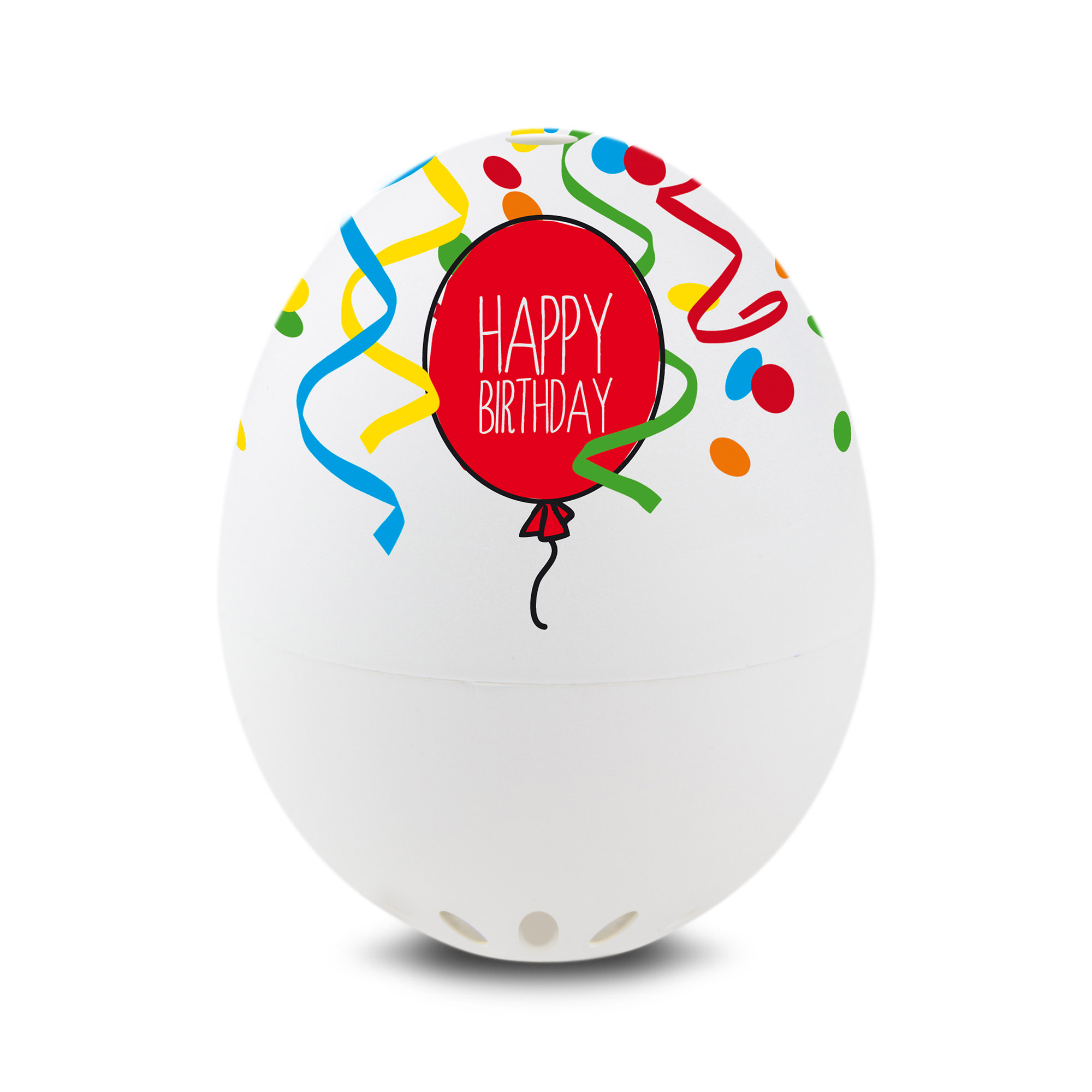 BRAINSTREAM PiepEi GEBURTSTAG Eieruhr zum Mitkochen für 3 Härtegrade