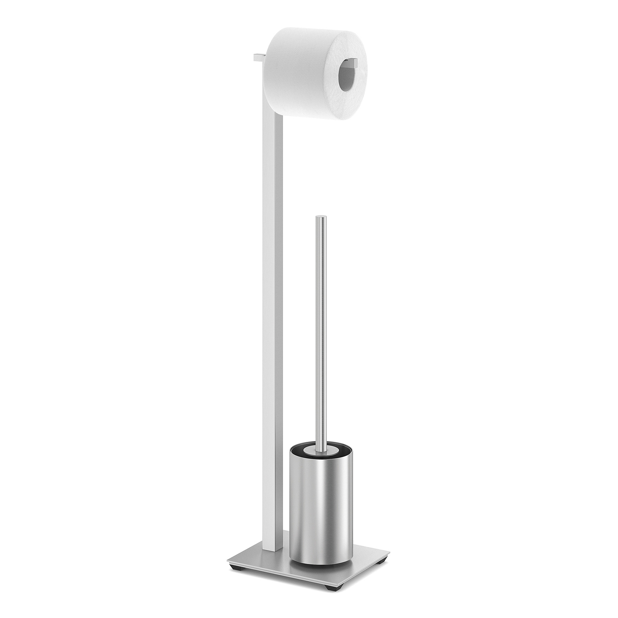 ZACK replacement brush handle for toilet brush / butler CARVO satin stainless steel
