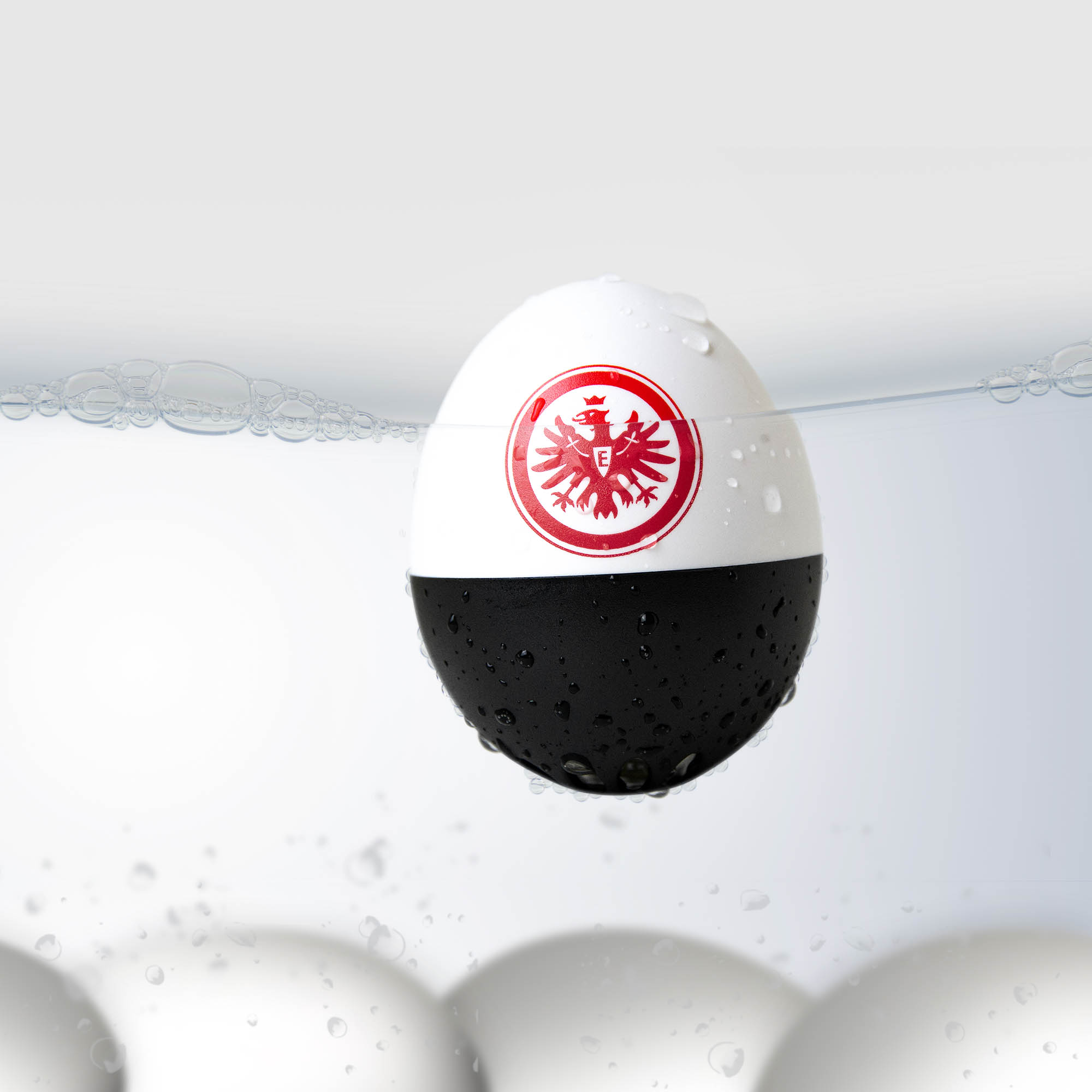 BRAINSTREAM PiepEi EINTRACHT FRANKFURT Eieruhr zum Mitkochen für 3 Härtegrade
