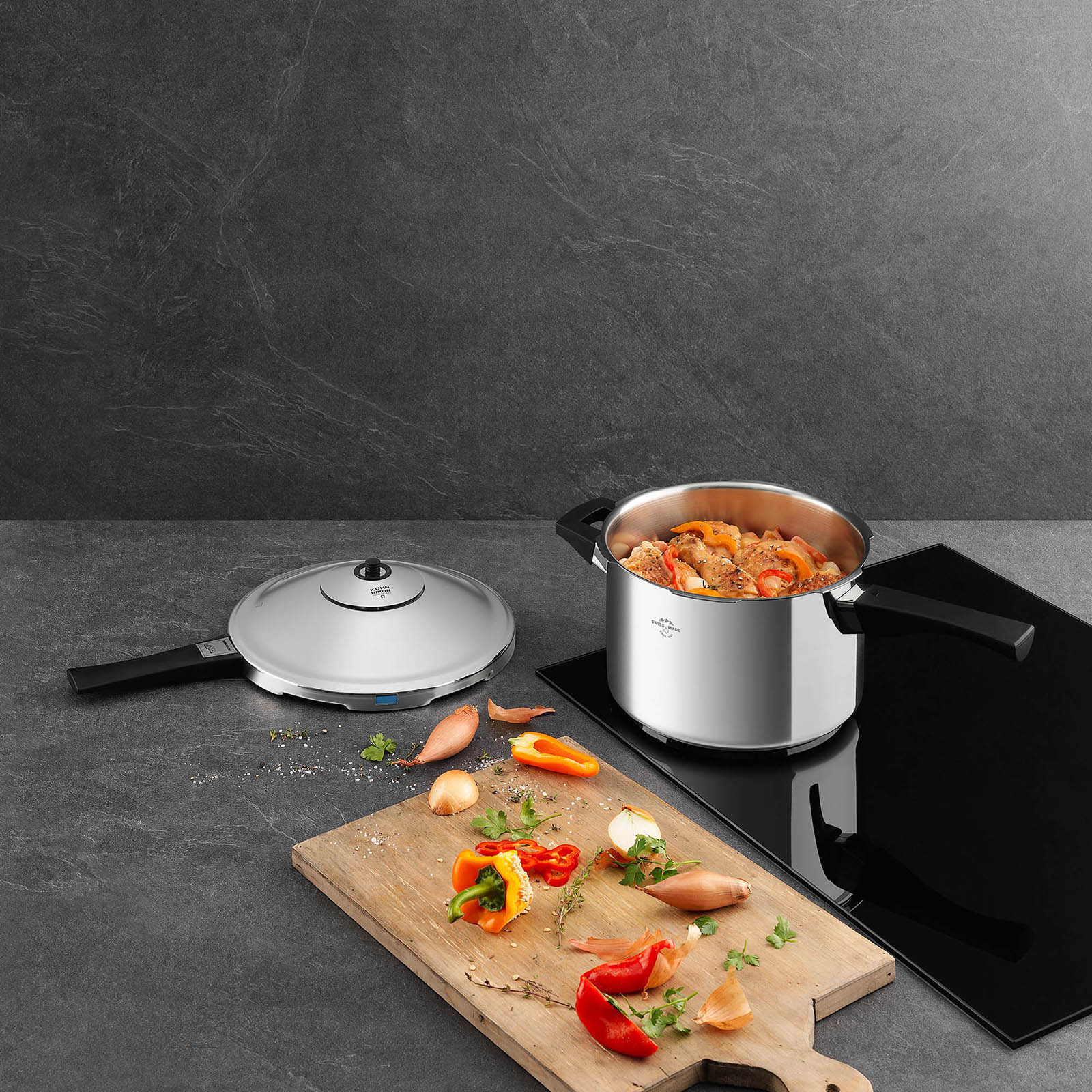 KUHN RIKON Schnellkochtopf DUROMATIC Inox 2,5 Liter 20 cm INDUKTION