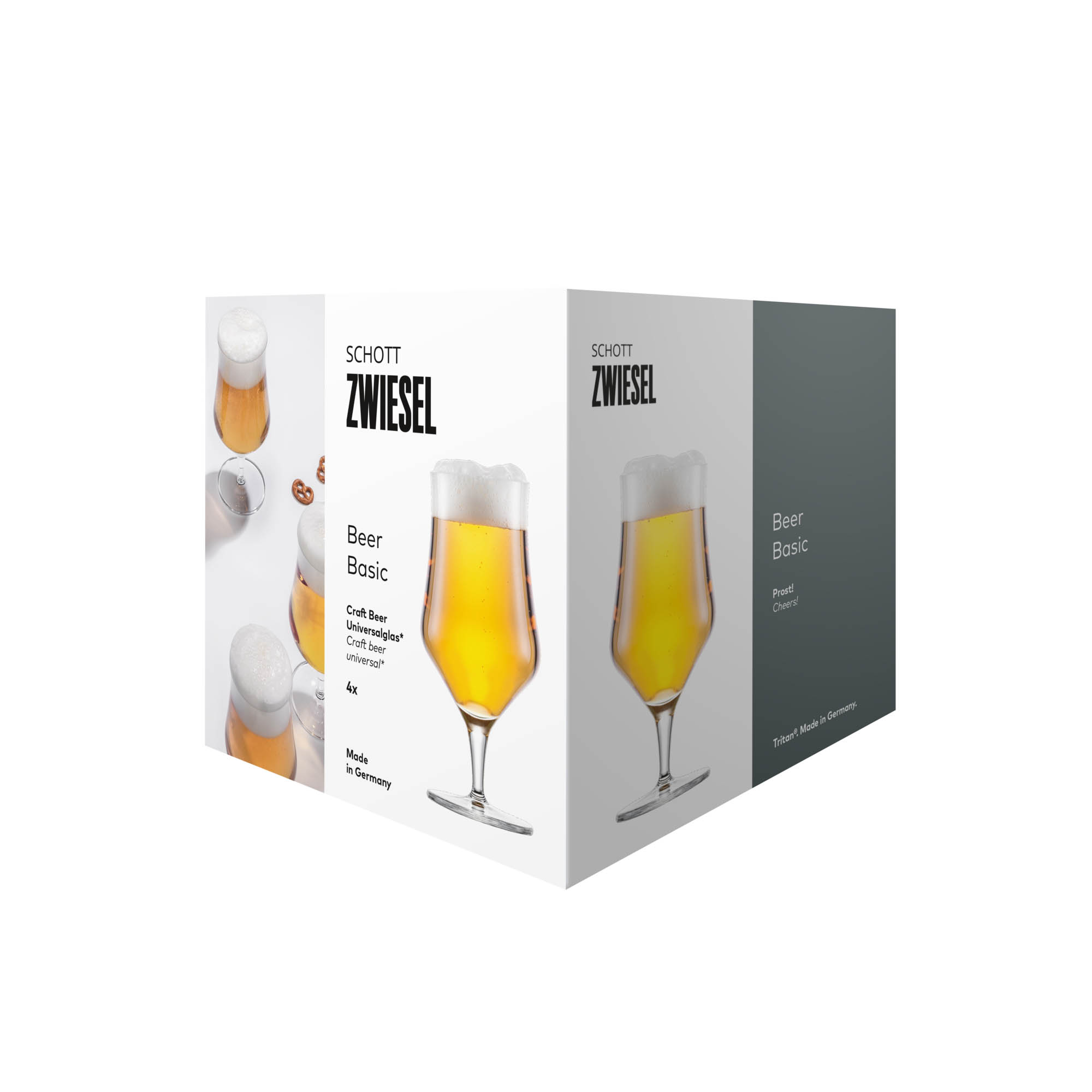 SCHOTT ZWIESEL Series BEER BASIC Craft Beer Glass 4 pieces 0.3 litres