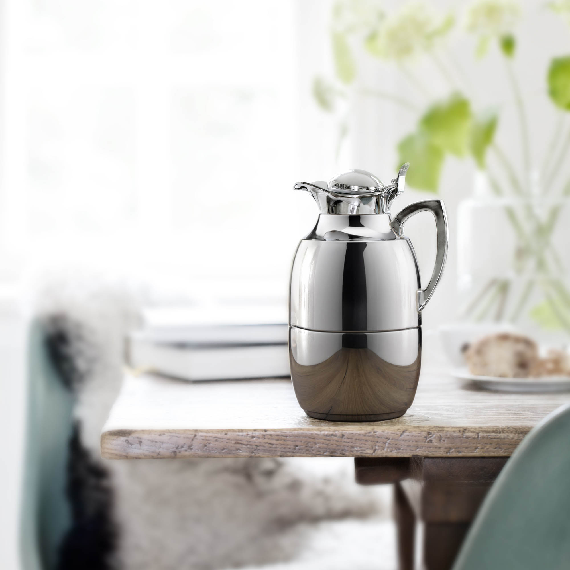 ALFI JUWEL 1.0-litre vacuum flask, Anniversary Edition, matt black stainless steel