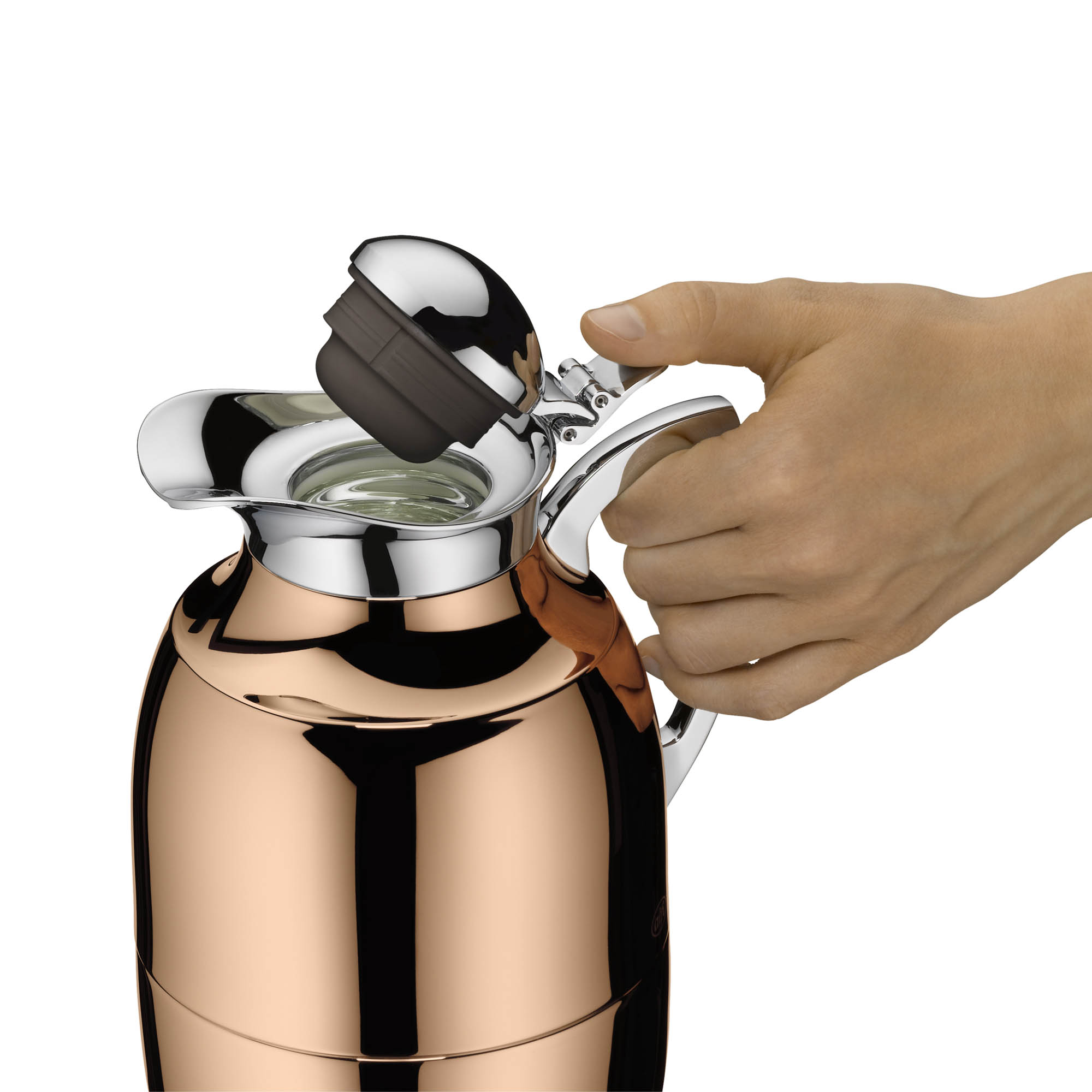 ALFI JUWEL 1.0-litre stainless steel vacuum jug, copper red