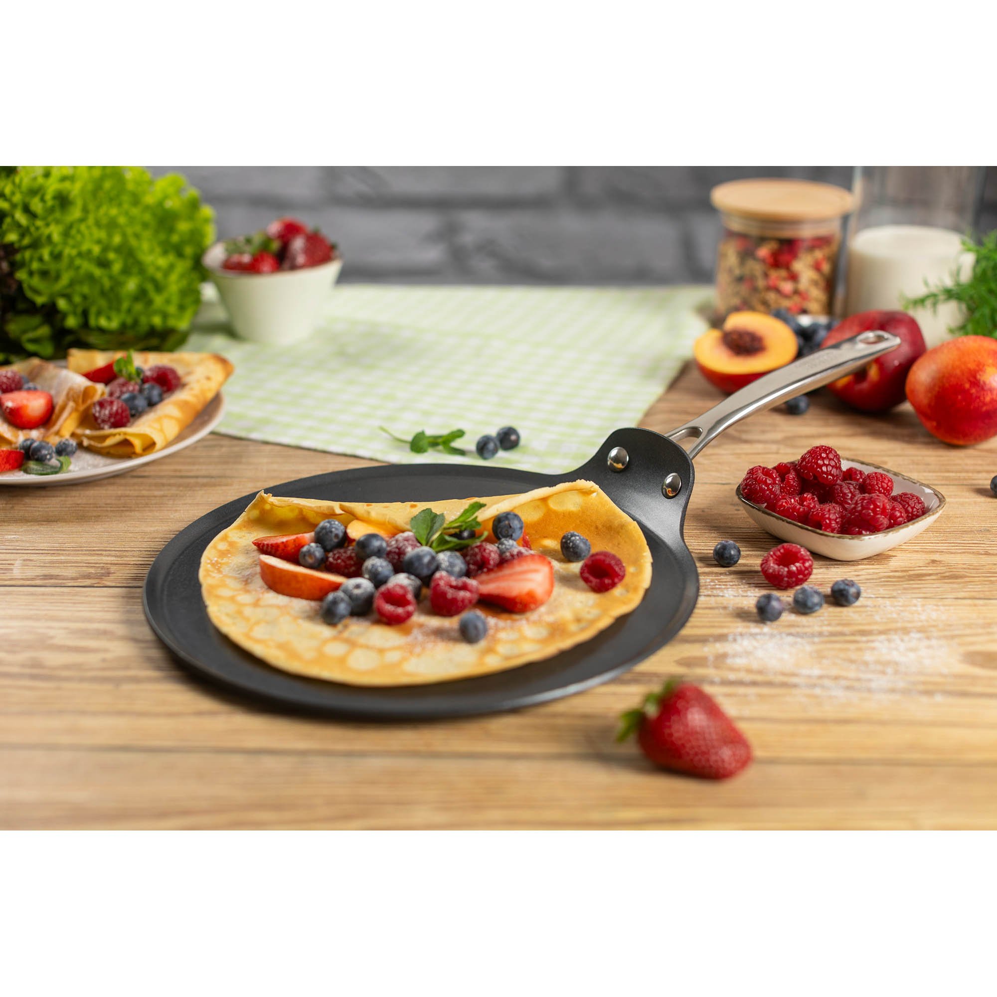 KUHN RIKON Crepepfanne EASY PRO mit Antihaftbeschichtung 27 cm INDUKTION