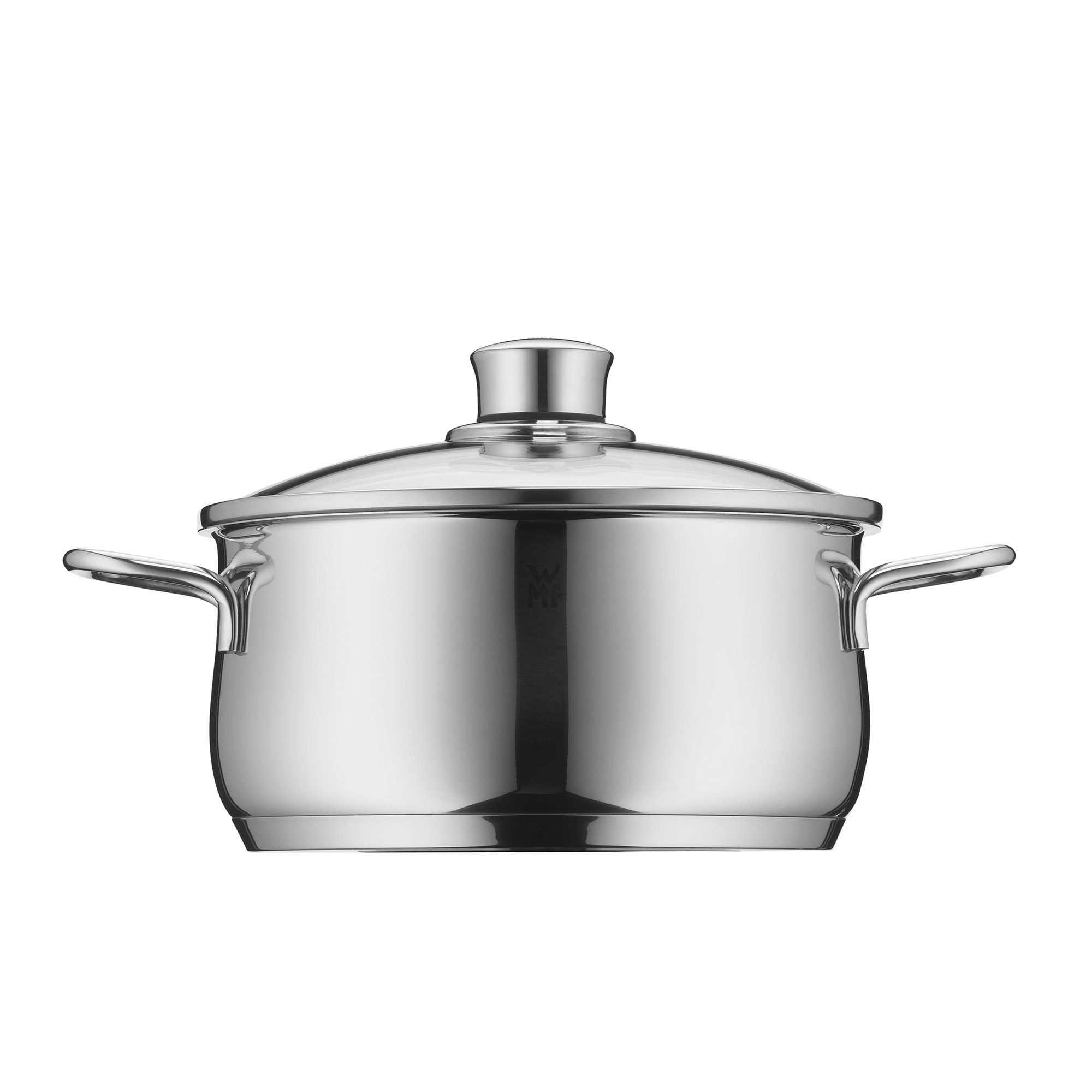 WMF Topfserie DIADEM PLUS Bratentopf 16 cm 1,5 Liter mit Glasdeckel