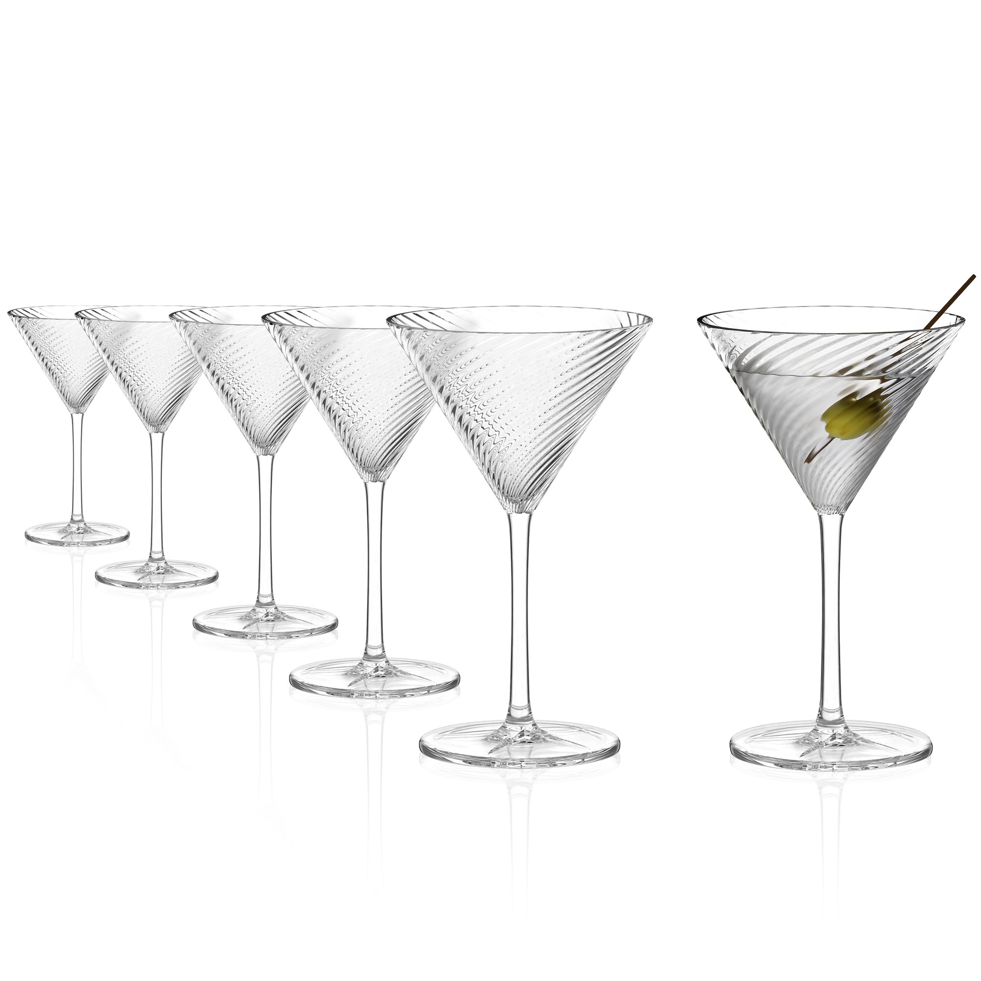 STÖLZLE LAUSITZ Bar-Serie BERLIN Cocktailglas Martiniglas 6 Stück Inhalt 230 ml