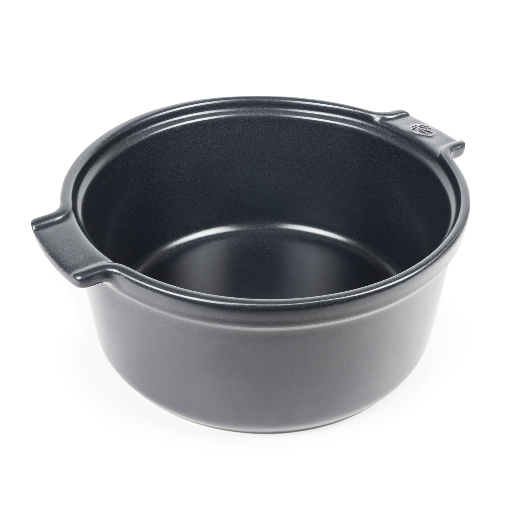 PEUGEOT Soufflé-Schale Auflaufform APPOLIA 22 cm rund schiefergrau