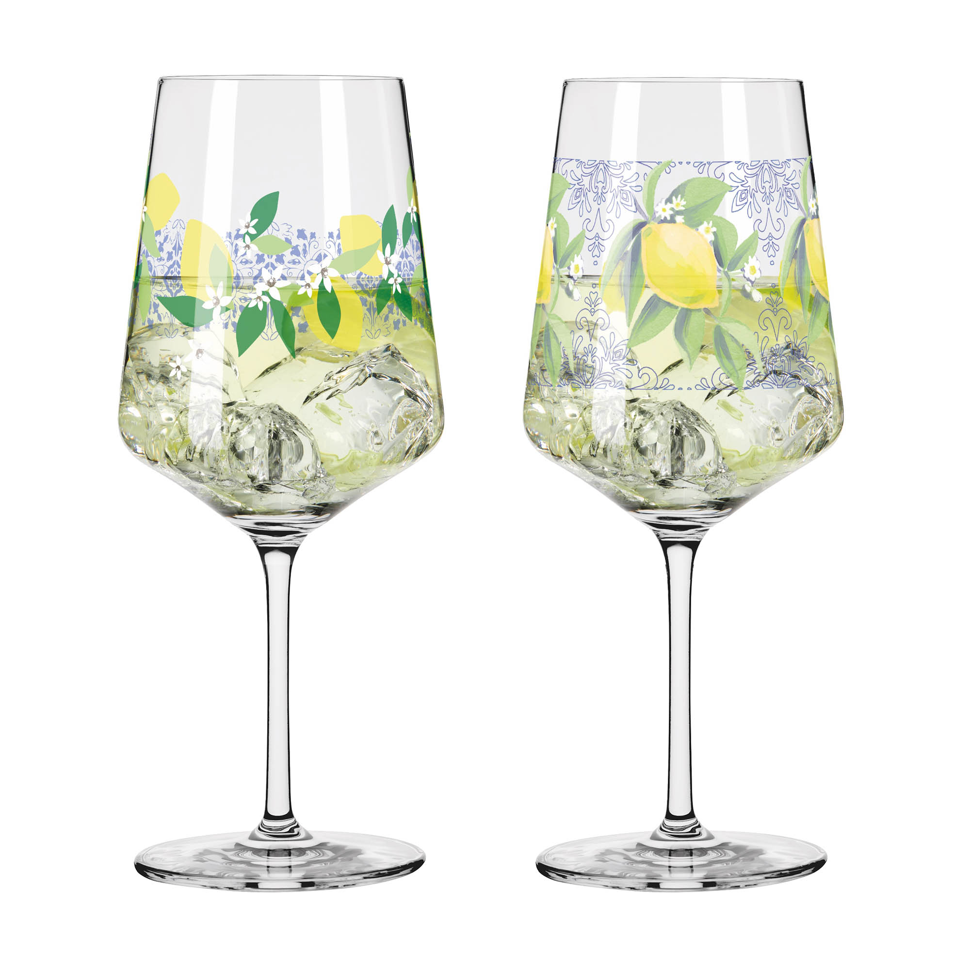 RITZENHOFF Cocktailglas 2er-Set Limoncello Hugoglas SOMMERTAU #21 / #22 je 544 ml
