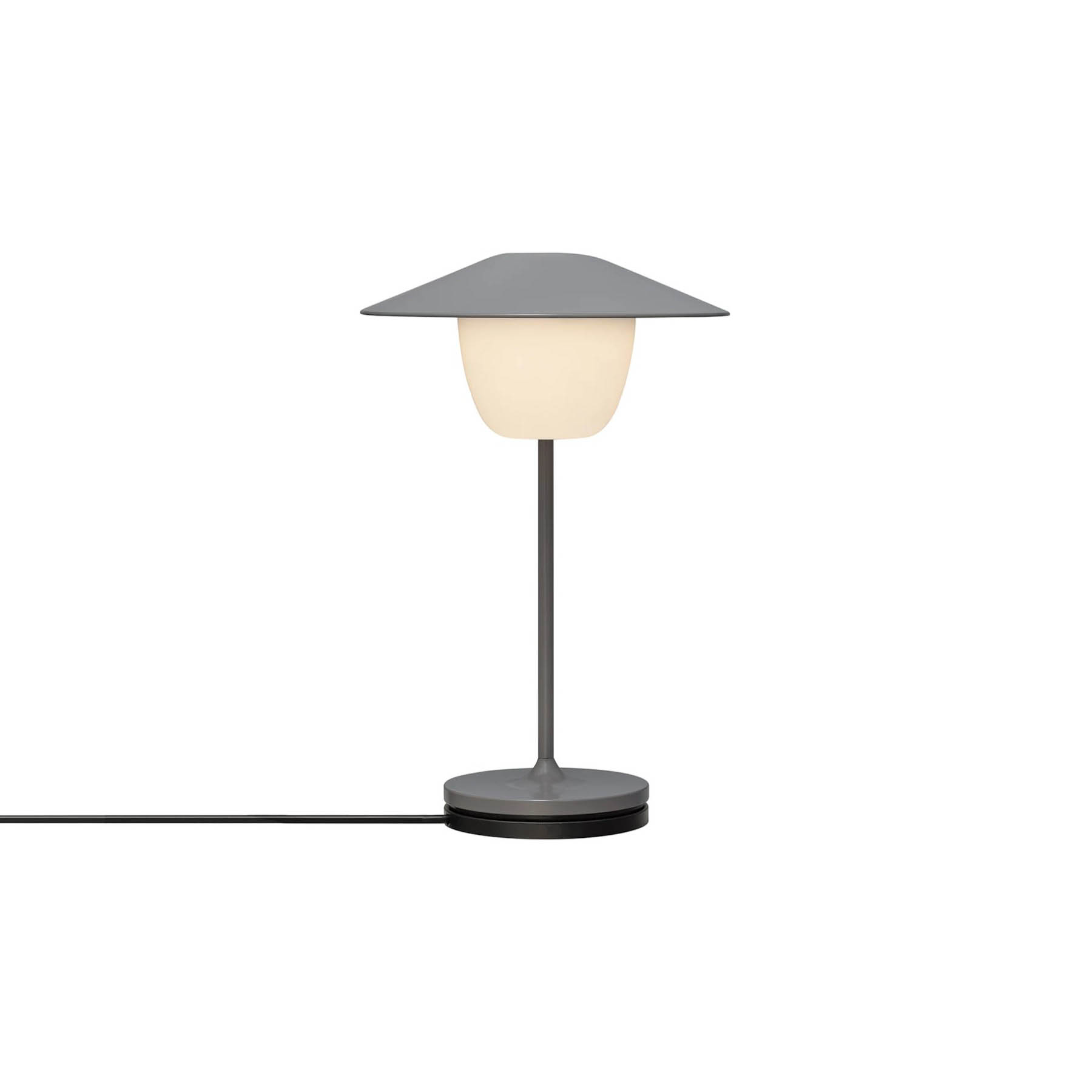 BLOMUS Mobile LED-Leuchte ANI LAMP MINI für indoor und outdoor warm gray
