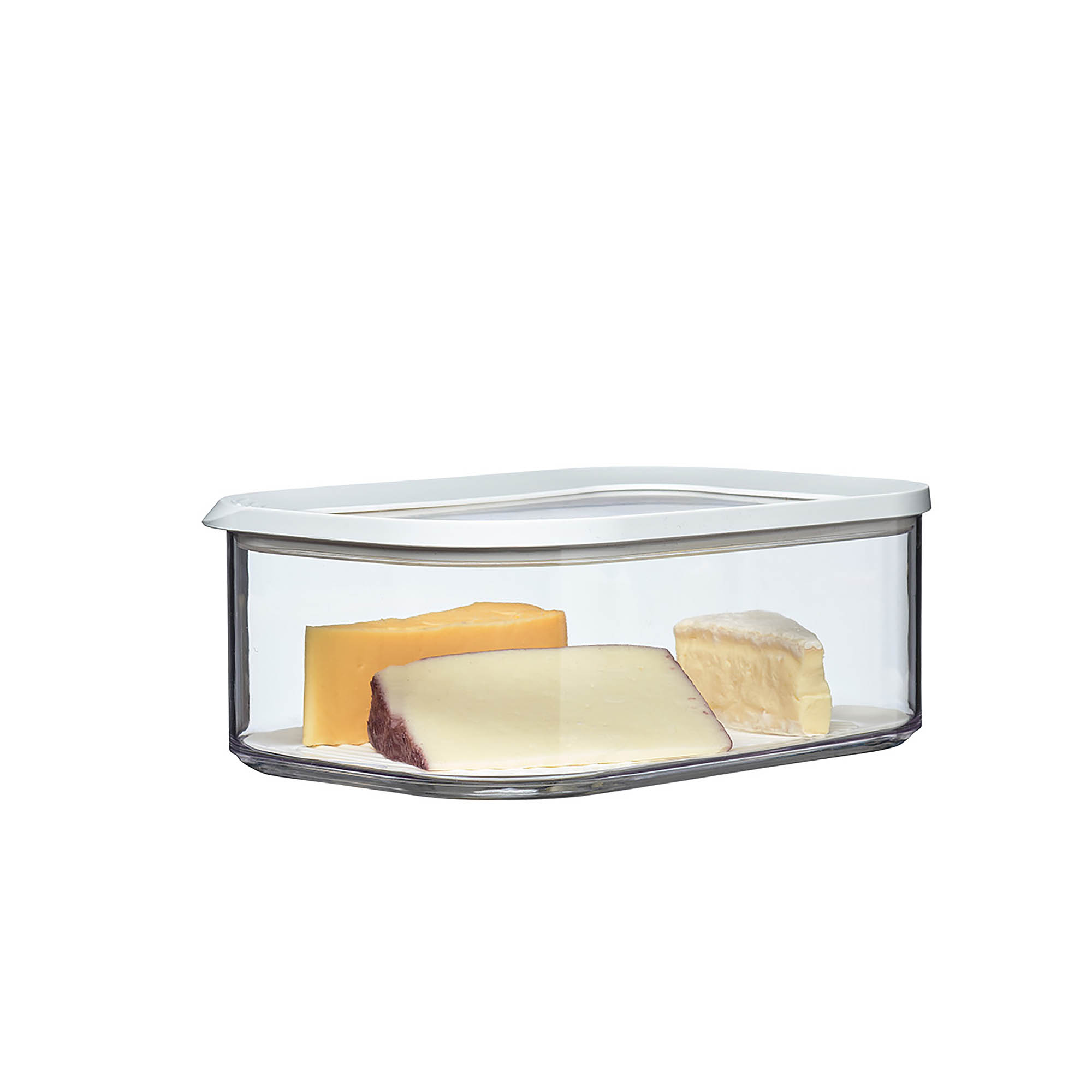 MEPAL Vorratsdose MODULA Käsedose 2,0 Liter transparent schwarz