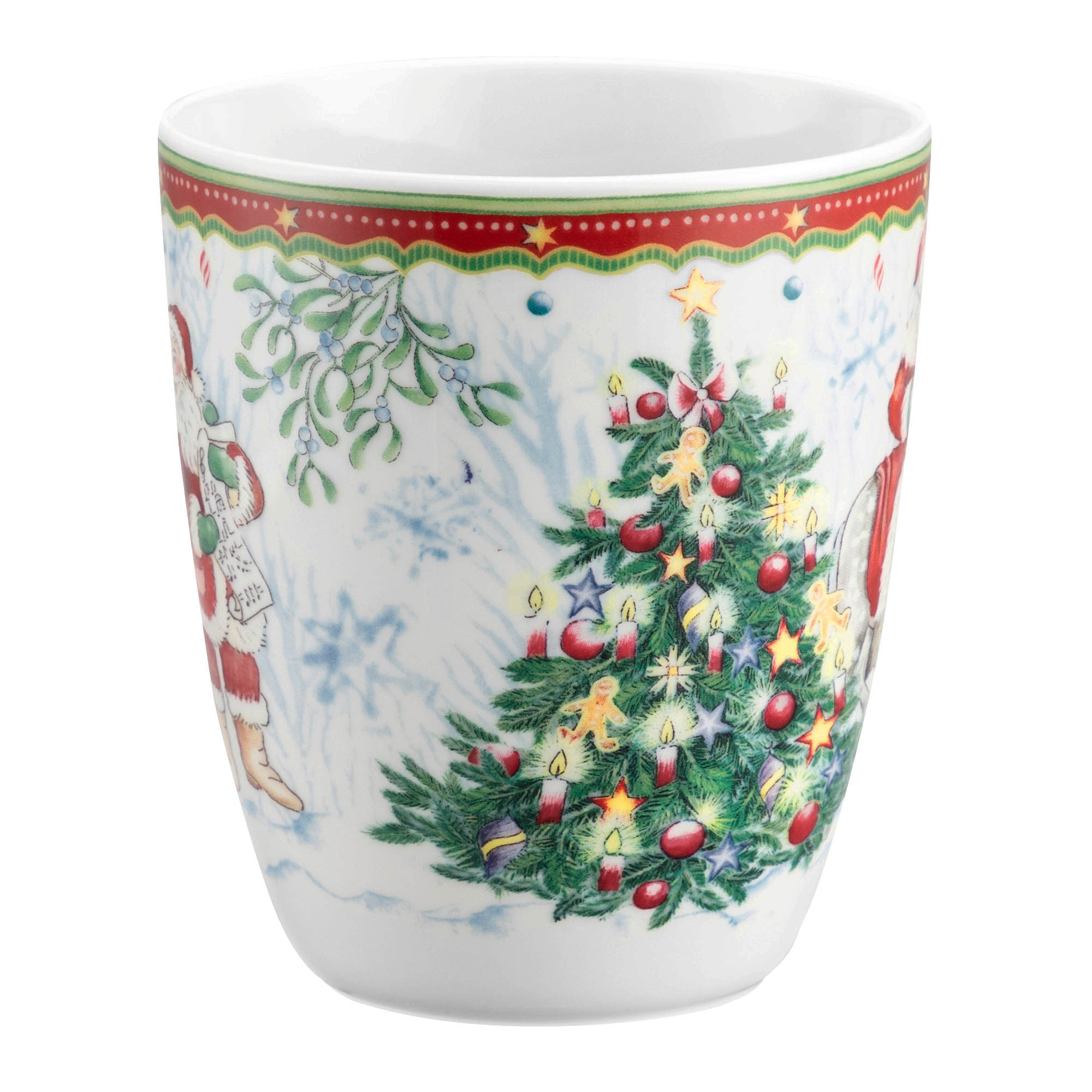 Seltmann Weiden CHRISTMAS MUG 65295 Mug with handle 0.4 litre Father Christmas