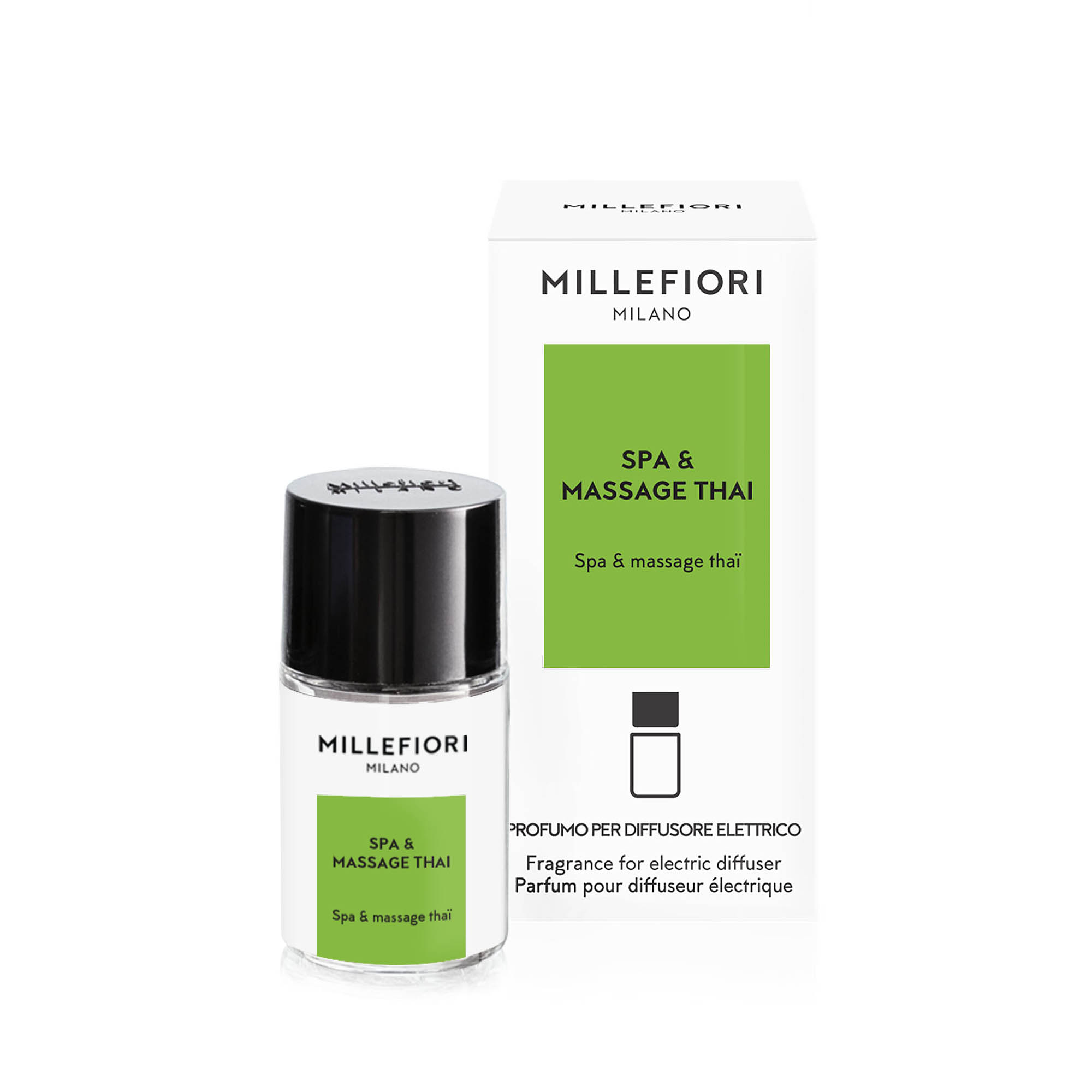 MILLEFIORI Nachfüllduft für elektrischen Diffusor, Duft SPA & MASSAGE THAI