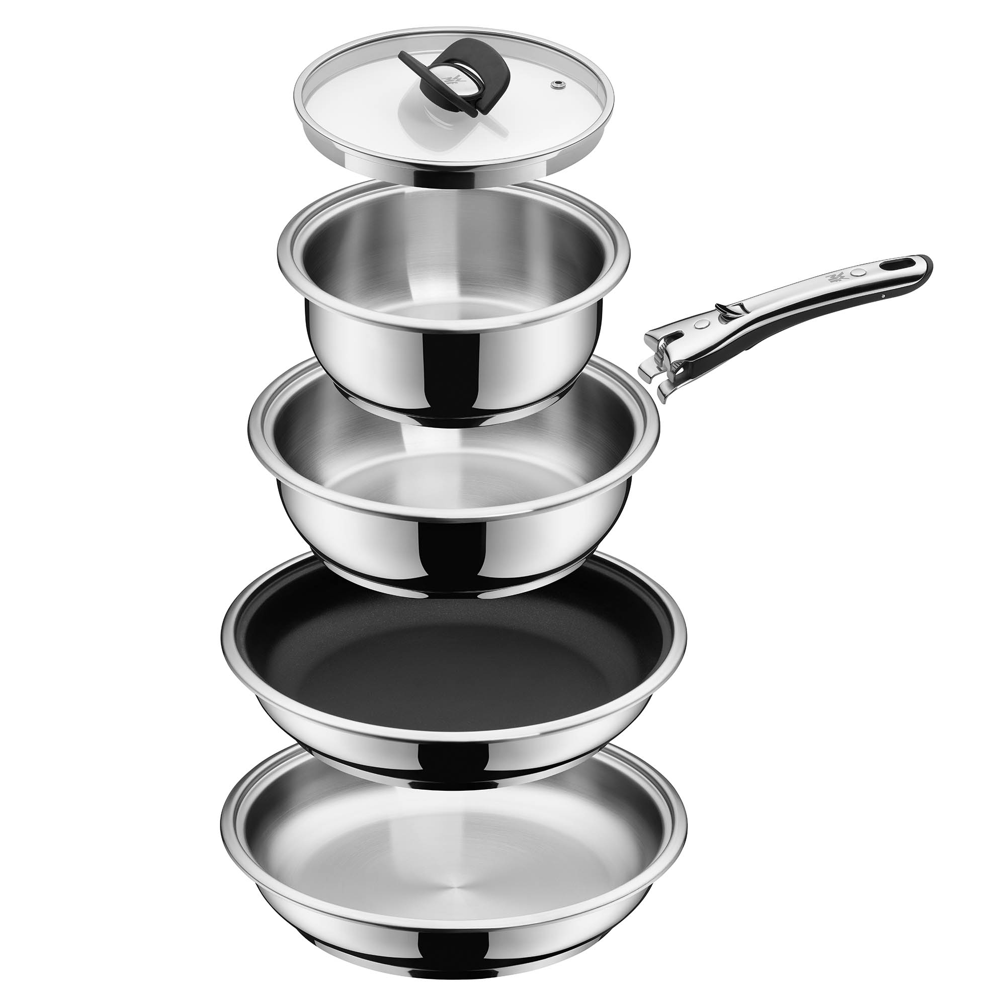 WMF Serie CLICK & SERVE Bratpfanne Edelstahl 28 cm INDUKTION
