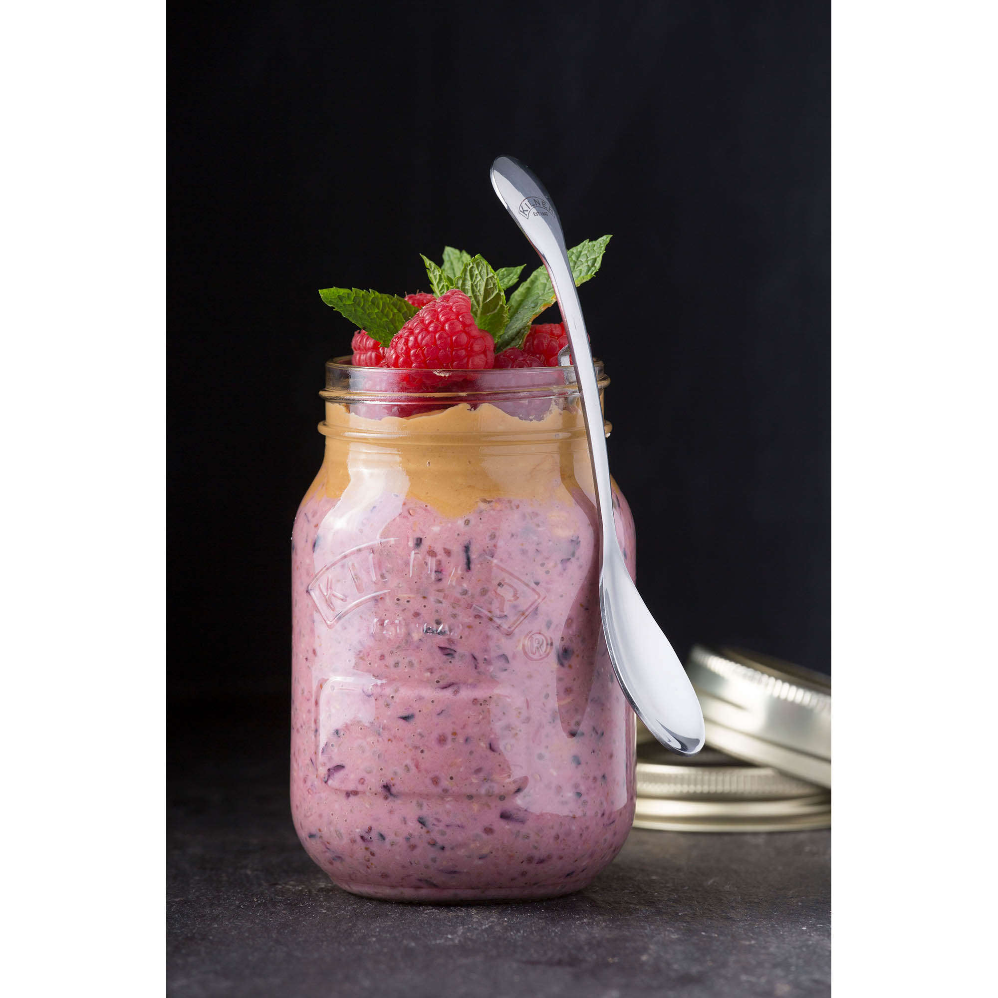 KILNER preserving jar with screw lid 0.5 litre storage jar