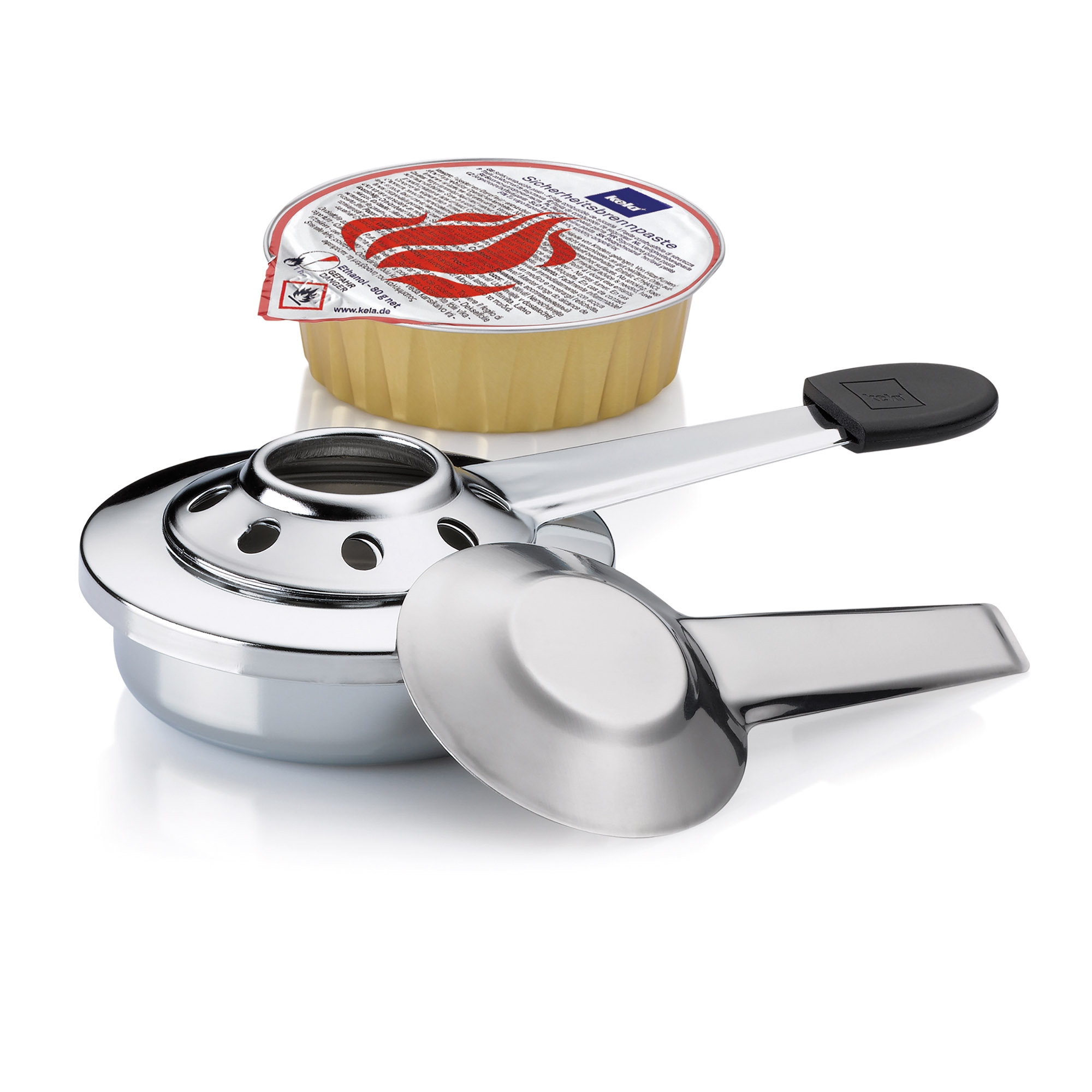 KELA Pastenbrenner-Set VULCANO mit extra langem Griff