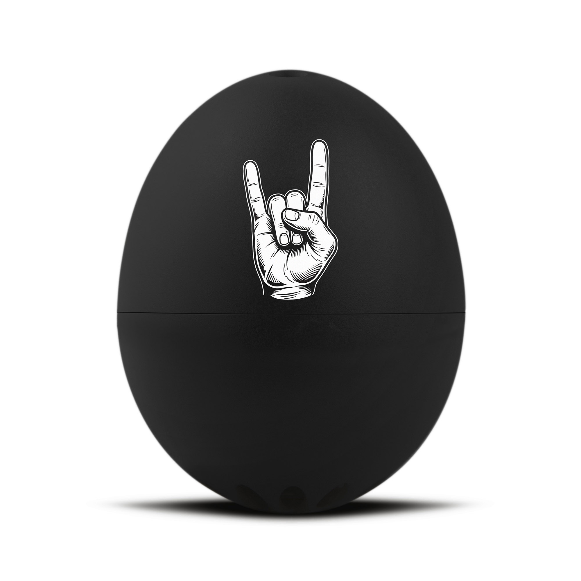 BRAINSTREAM PiepEi ROCK (Neues Design) Eieruhr zum Mitkochen für 3 Härtegrade
