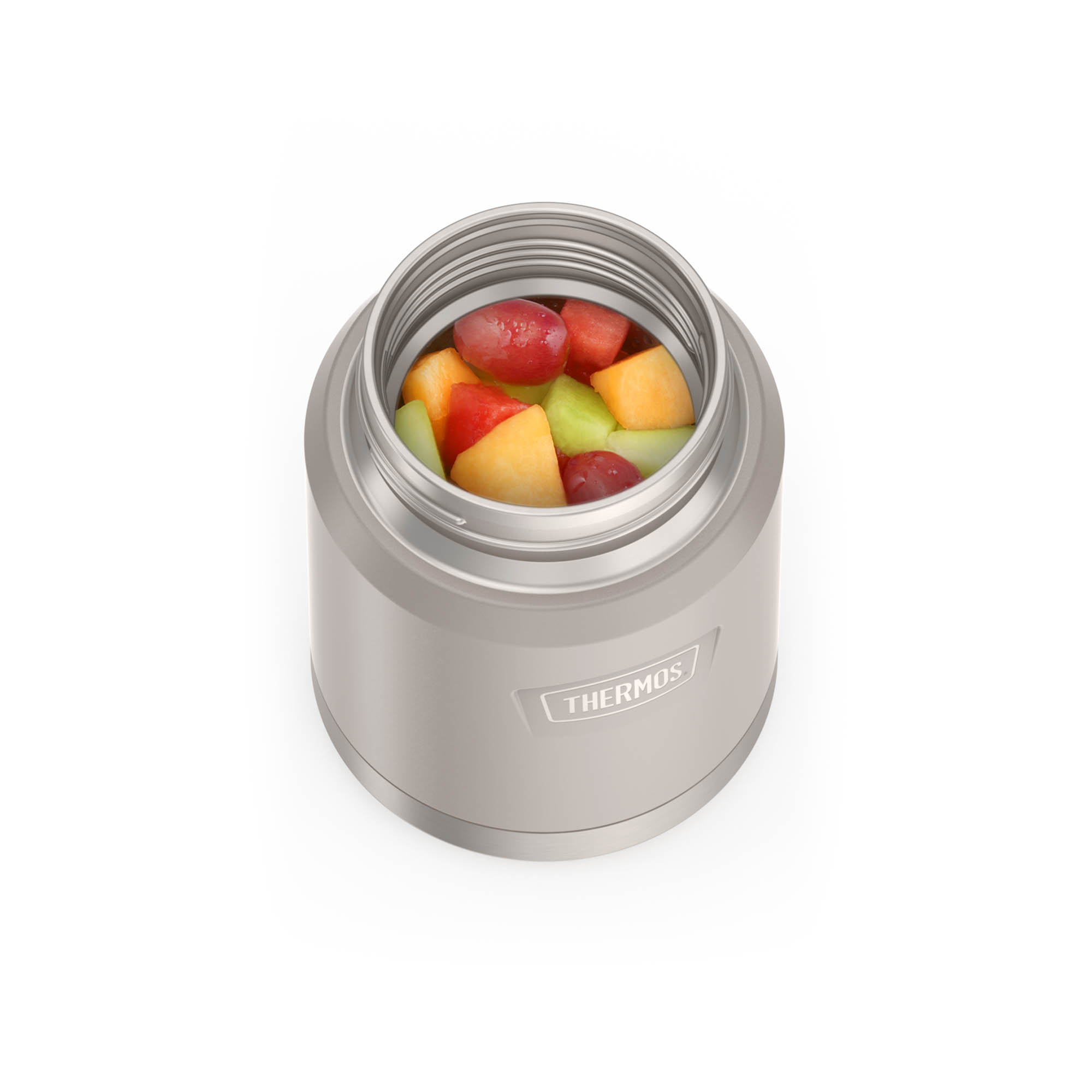 THERMOS Isolierspeisegefäß ICON FOOD JAR 0,47 Liter Edelstahl doppelwandig sandstone