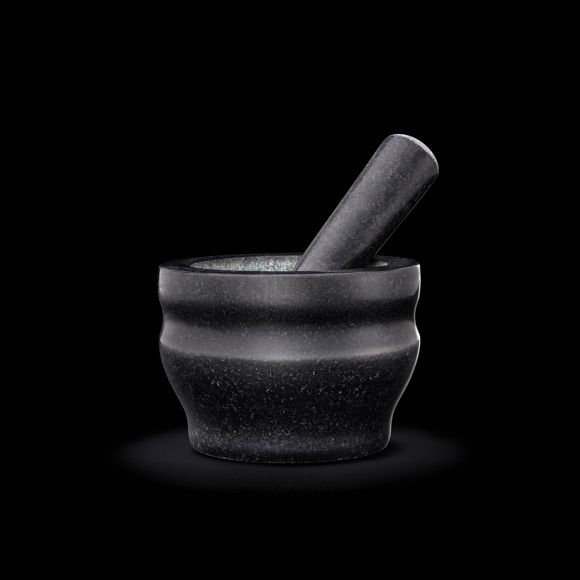 COLE & MASON Mörser und Stößel WORCESTER aus massivem Granit 14 cm