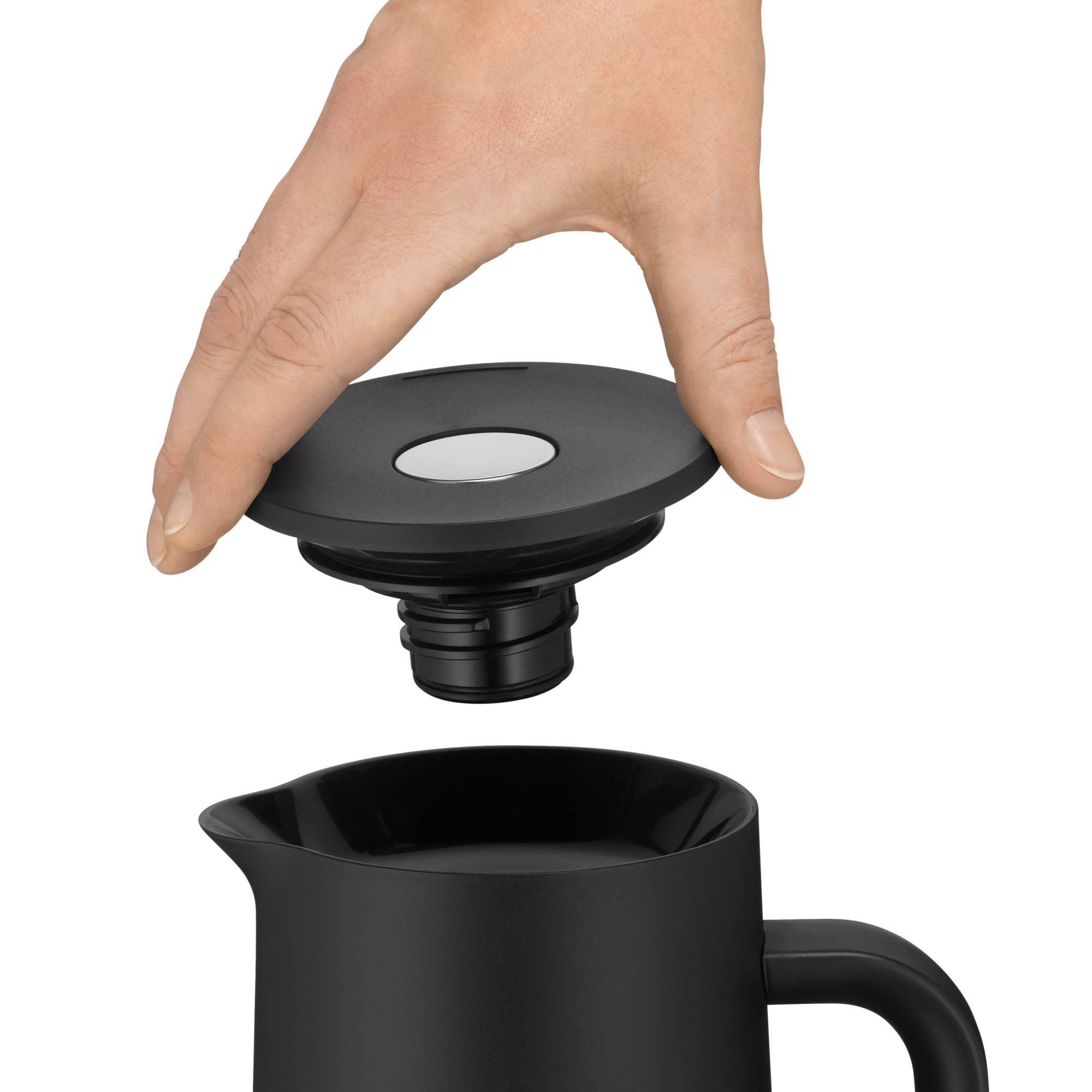 WMF IMPULSE vacuum jug 1.0 litre black