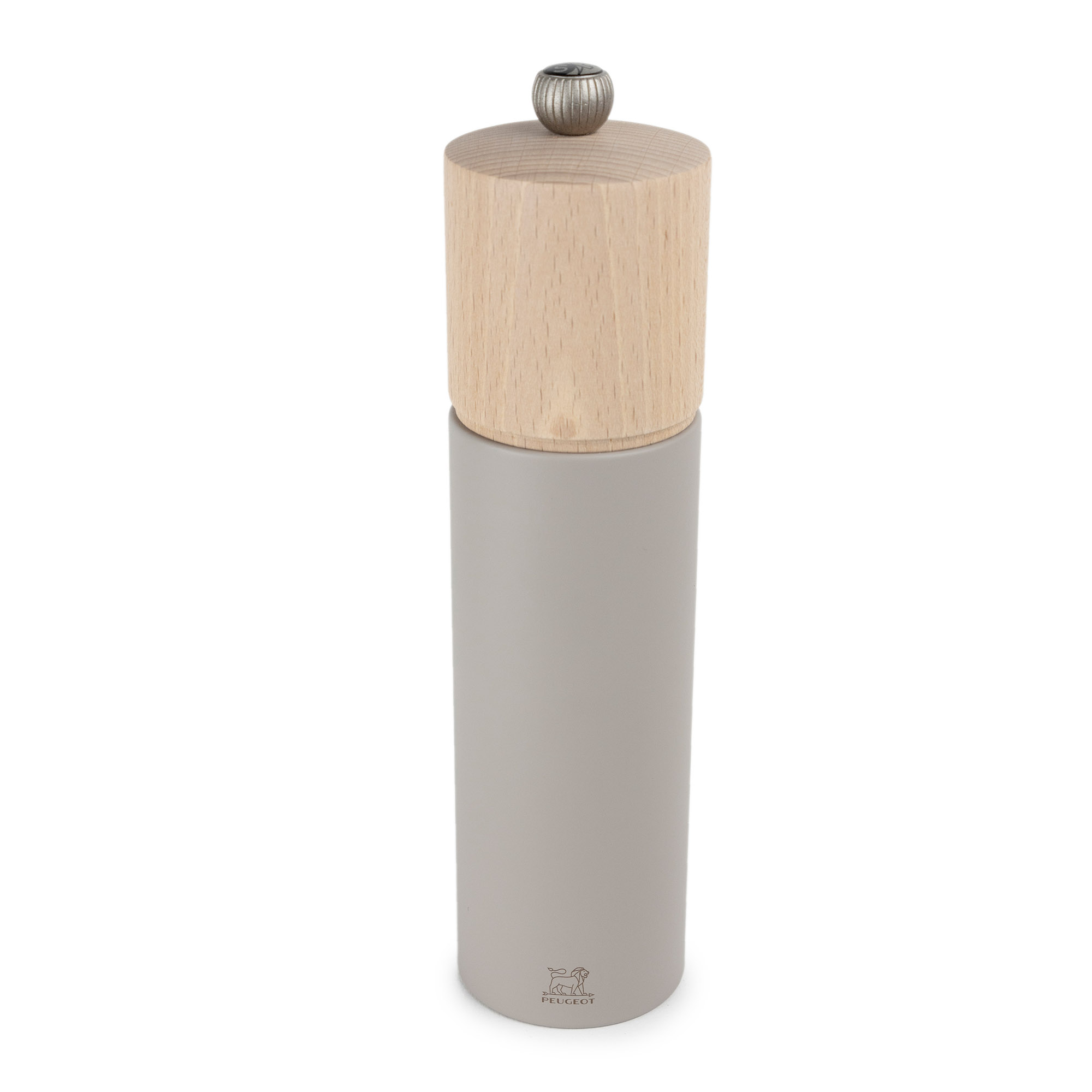 PEUGEOT Salzmühle BOREAL 21 cm Buchenholz kieselgrau