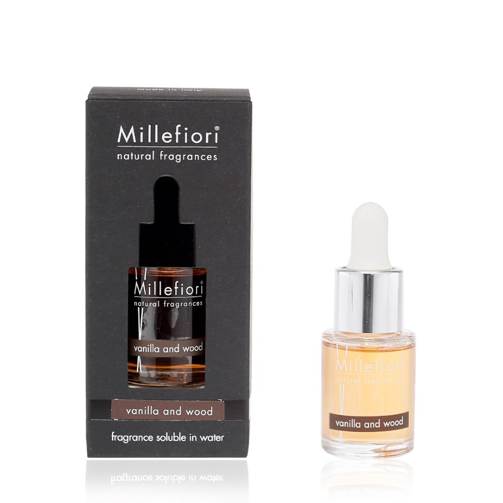 MILLEFIORI MILANO wasserlösliches Duftöl 15 ml  VANILLA & WOOD