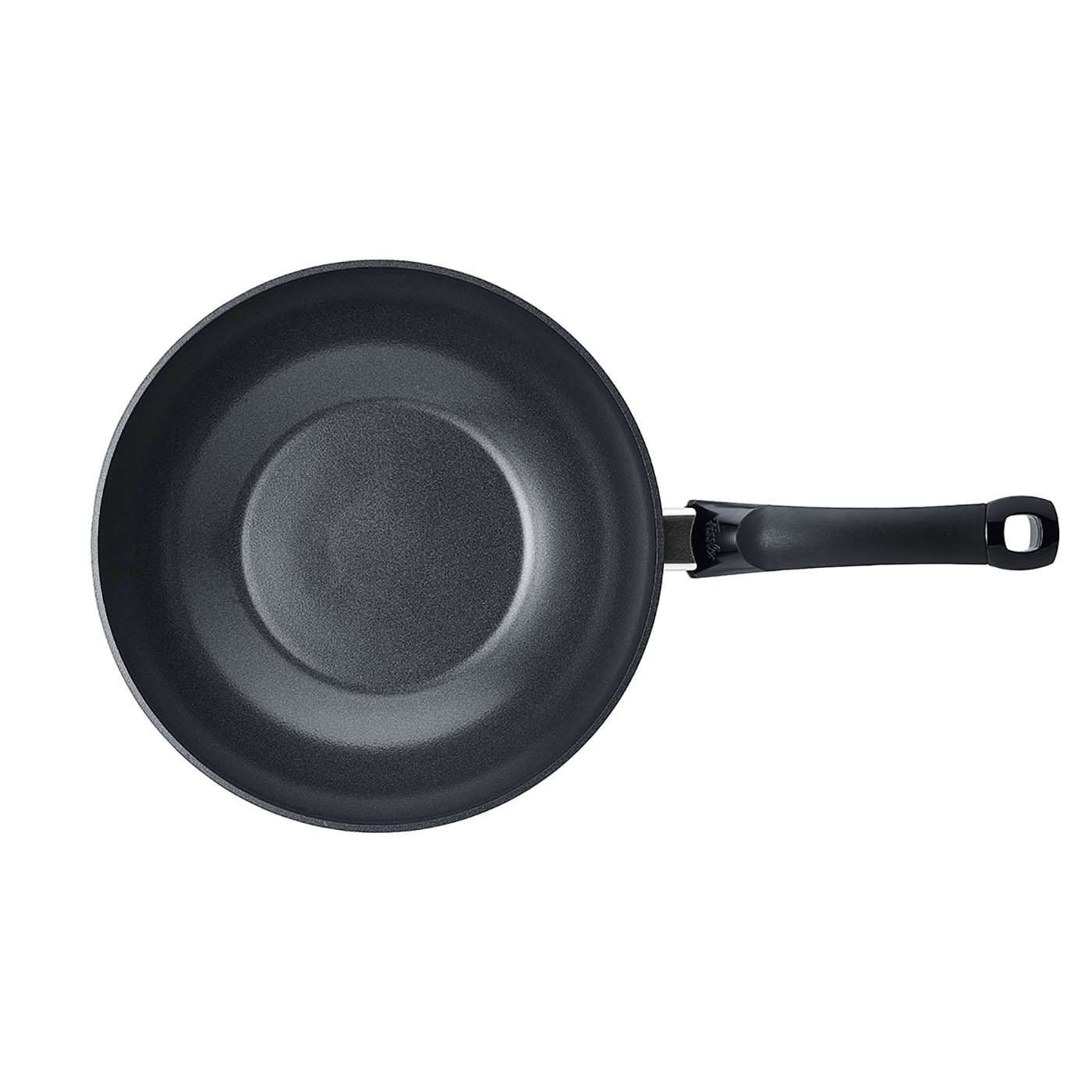 FISSLER CERATAL ORBIT BLACK 28 cm Induction Wok Pan