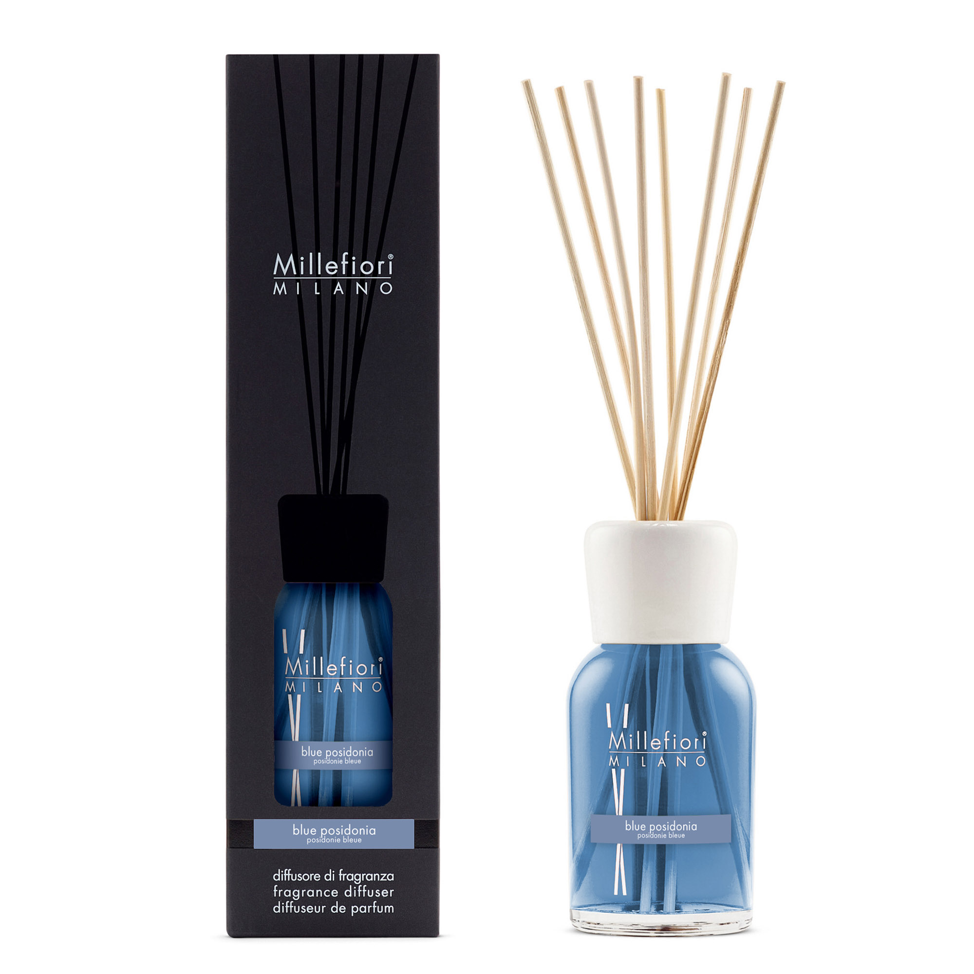 MILLEFIORI MILANO Raumduft Diffuser 500 ml BLUE POSIDONIA
