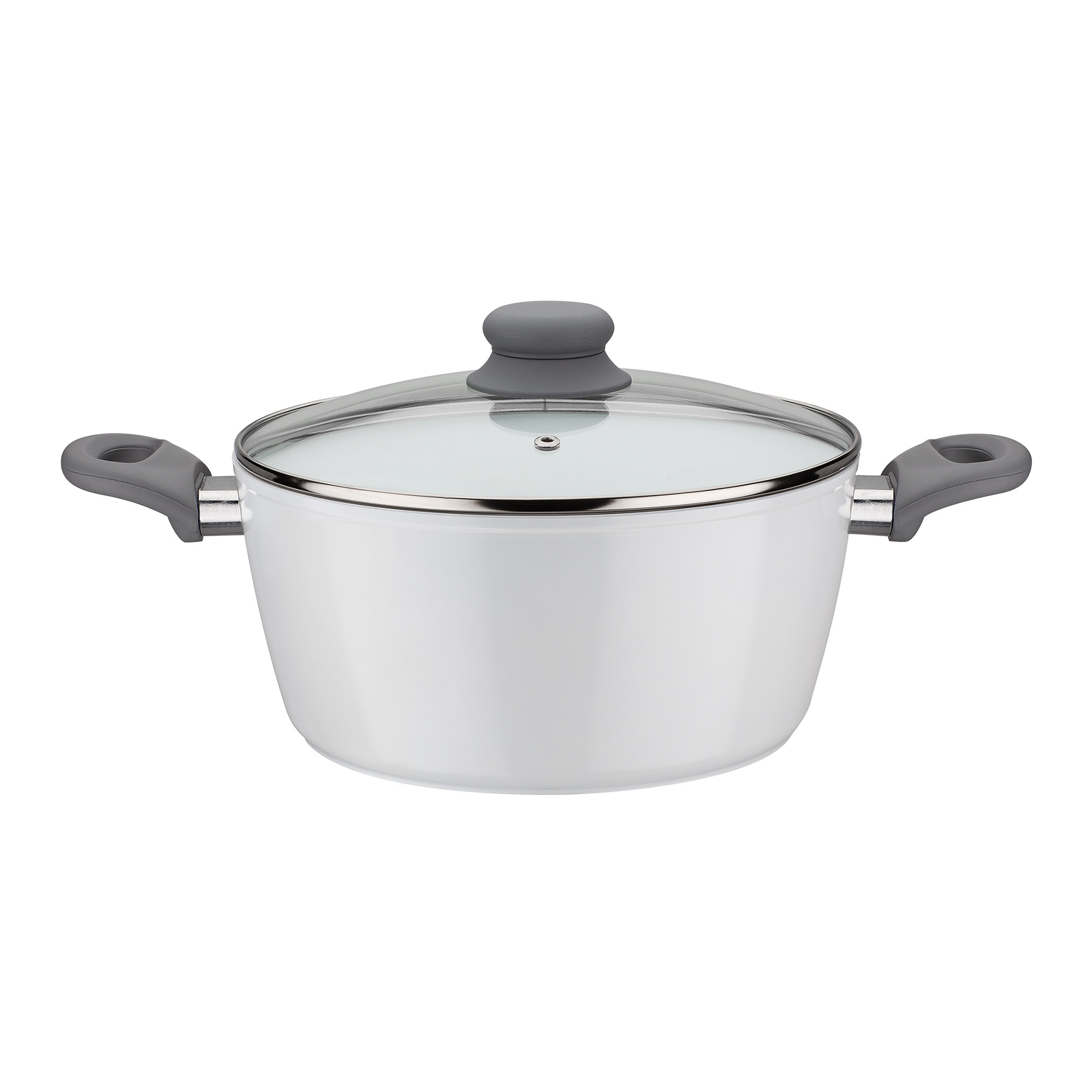 GSW Kochtopf Fleischtopf FIONA 24 cm 4,5 Liter ILAG CERAMIC-Versiegelung INDUKTION