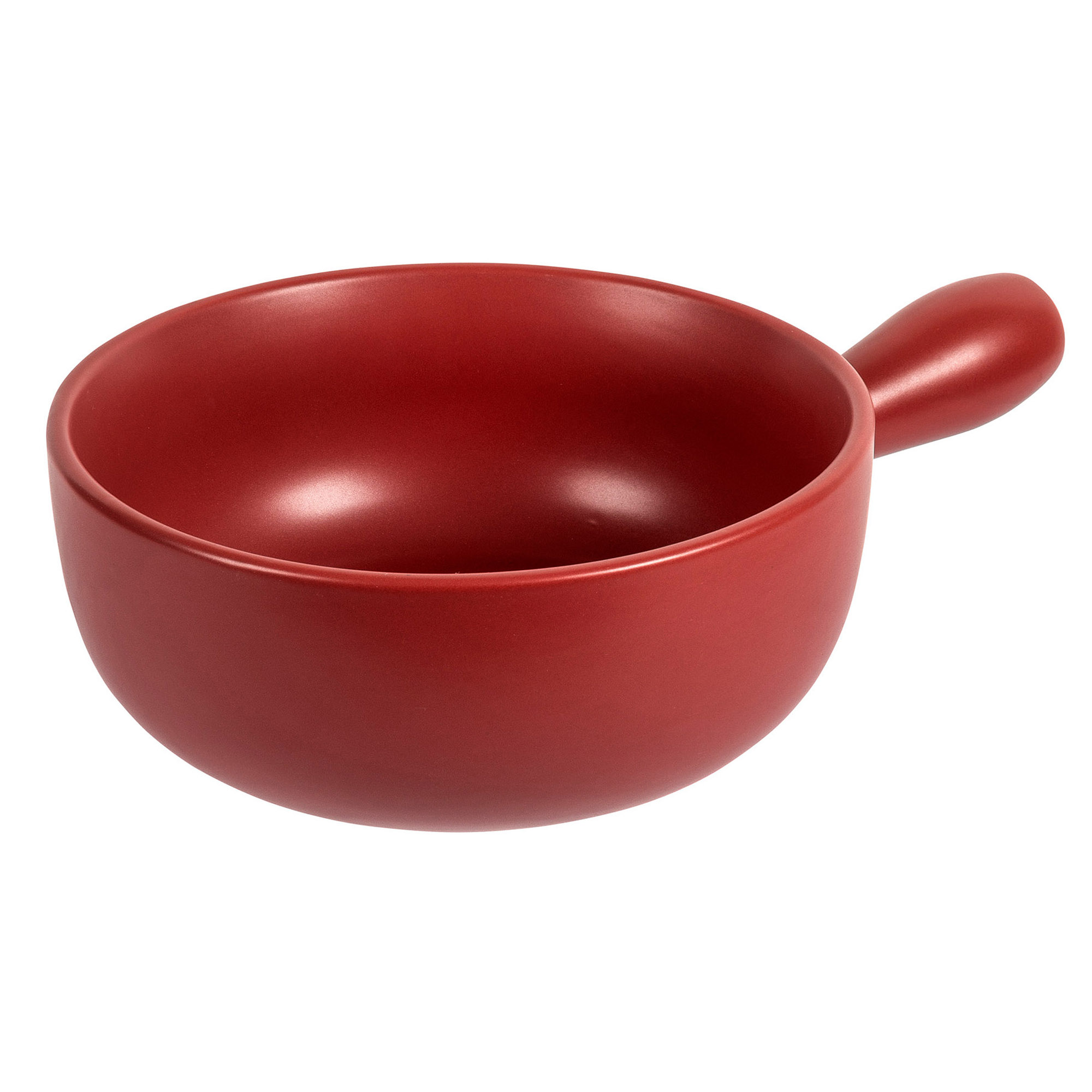 KUHN RIKON Caquelon Käsefondue-Topf CLASSIC rot für 4 bis 6 Personen Fondue