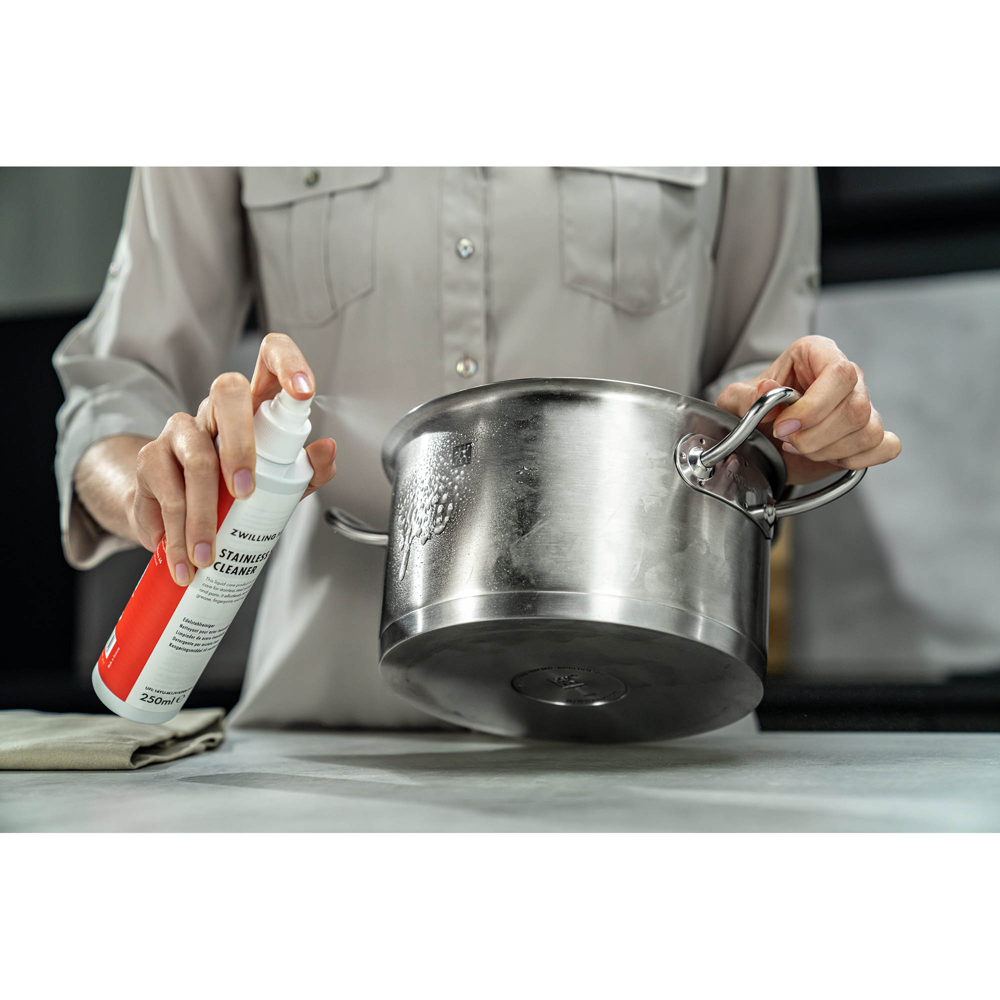 ZWILLING Edelstahlreiniger ZWILLING PLUS 250 ml Edelstahlpflege
