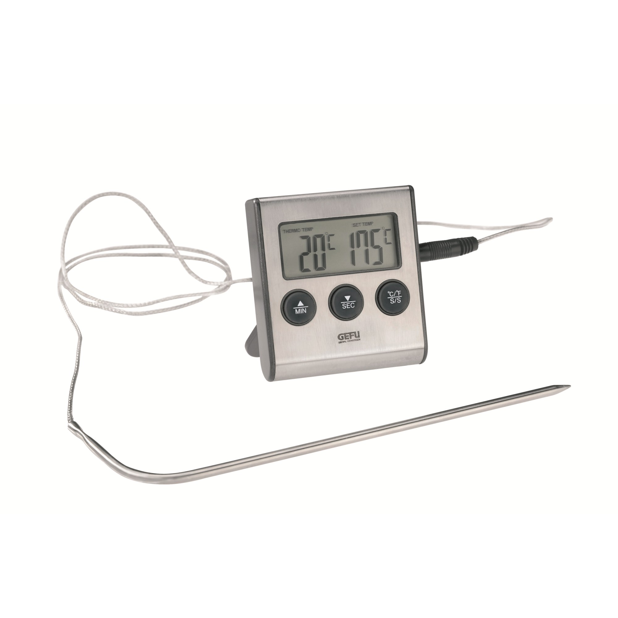 GEFU Digitales Bratenthermometer TEMPERE Backofenthermometer