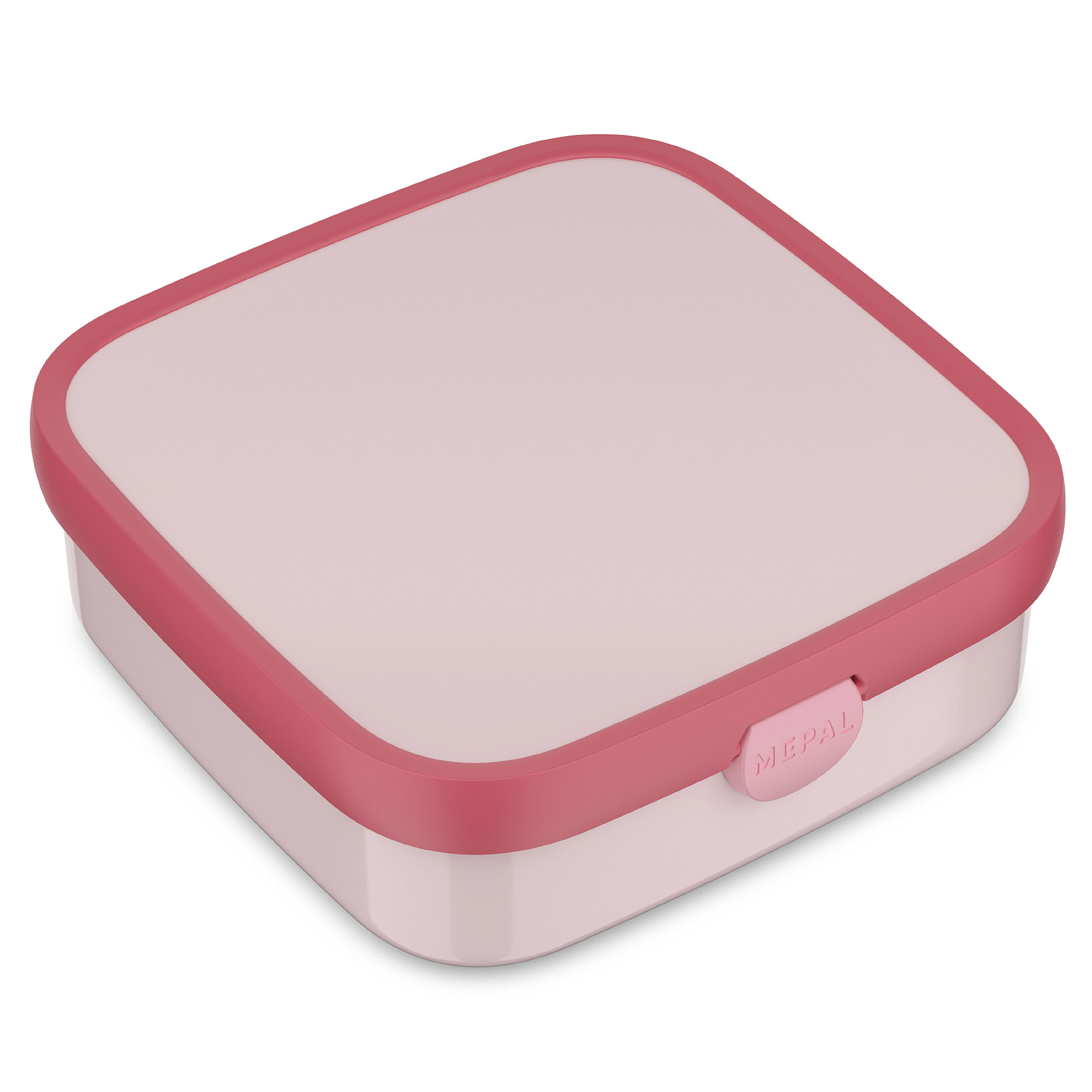 MEPAL Brotdose für Kinder CAMPUS groß mit 2 Bento-Einsätzen 1,3 Liter cool pink
