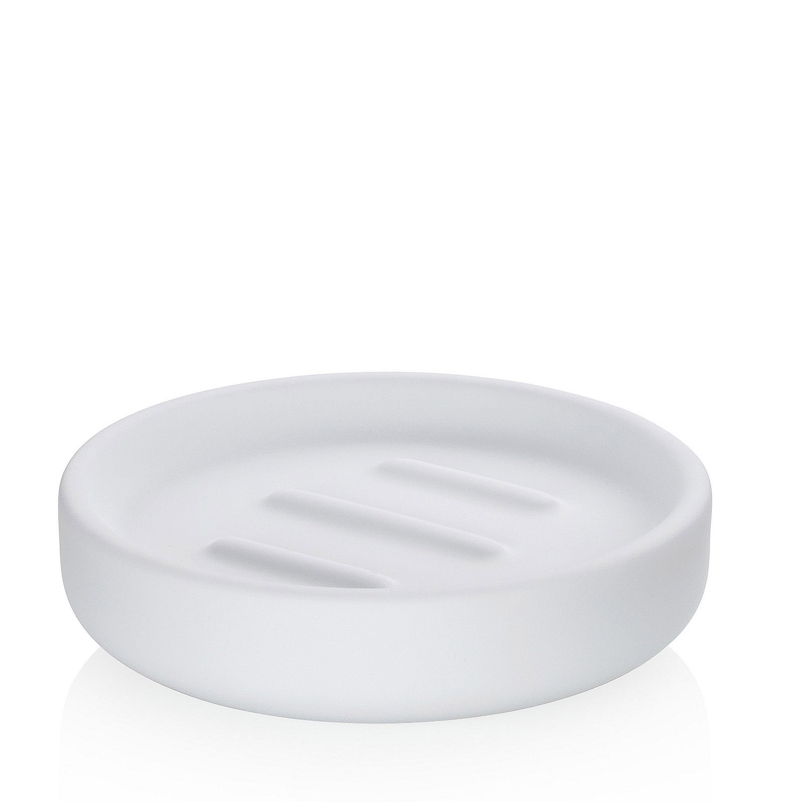 KELA Seifenschale SANA Keramik rund weiß