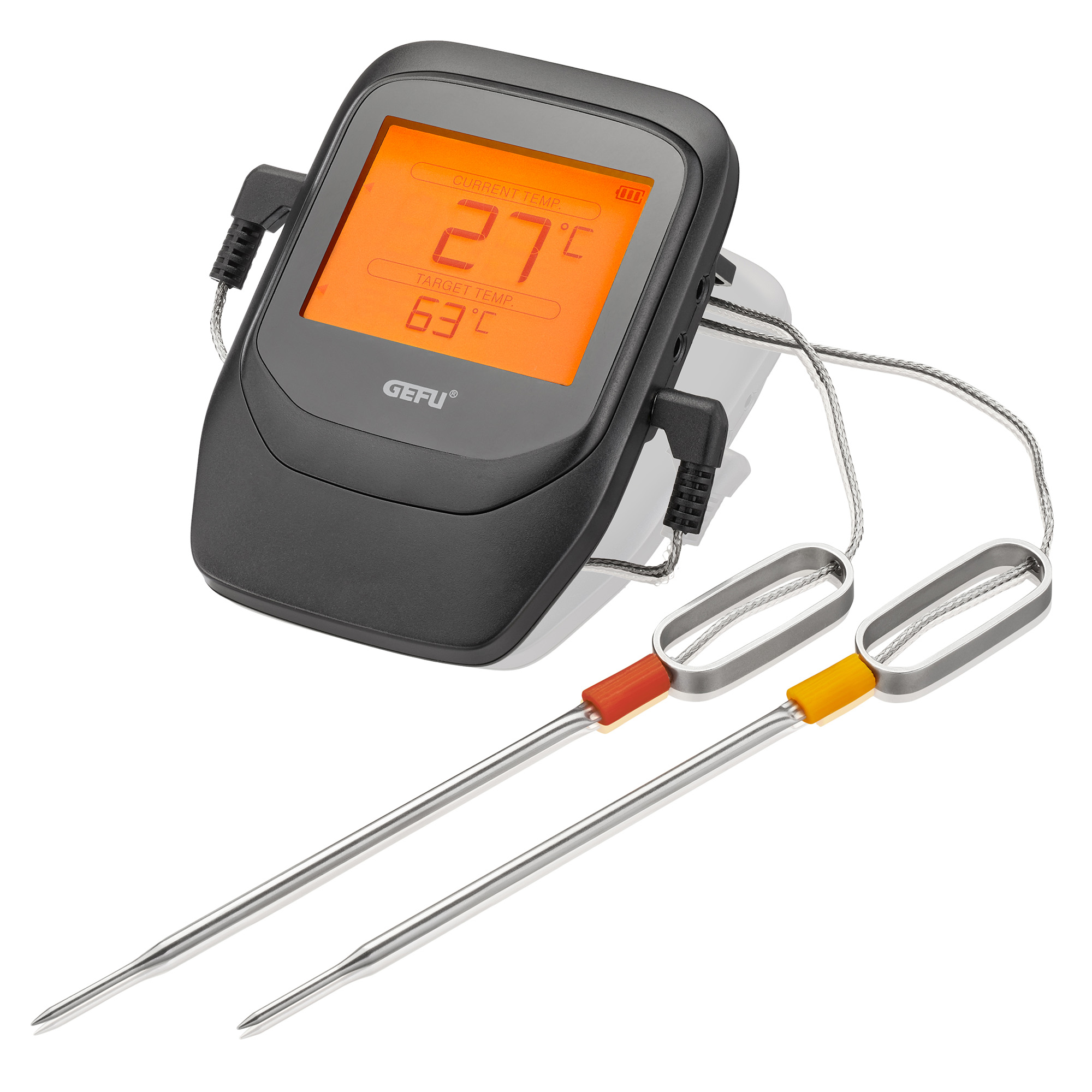 GEFU Bluetooth Grill- und Bratenthermometer CONTROL+ mit 6 Kanälen