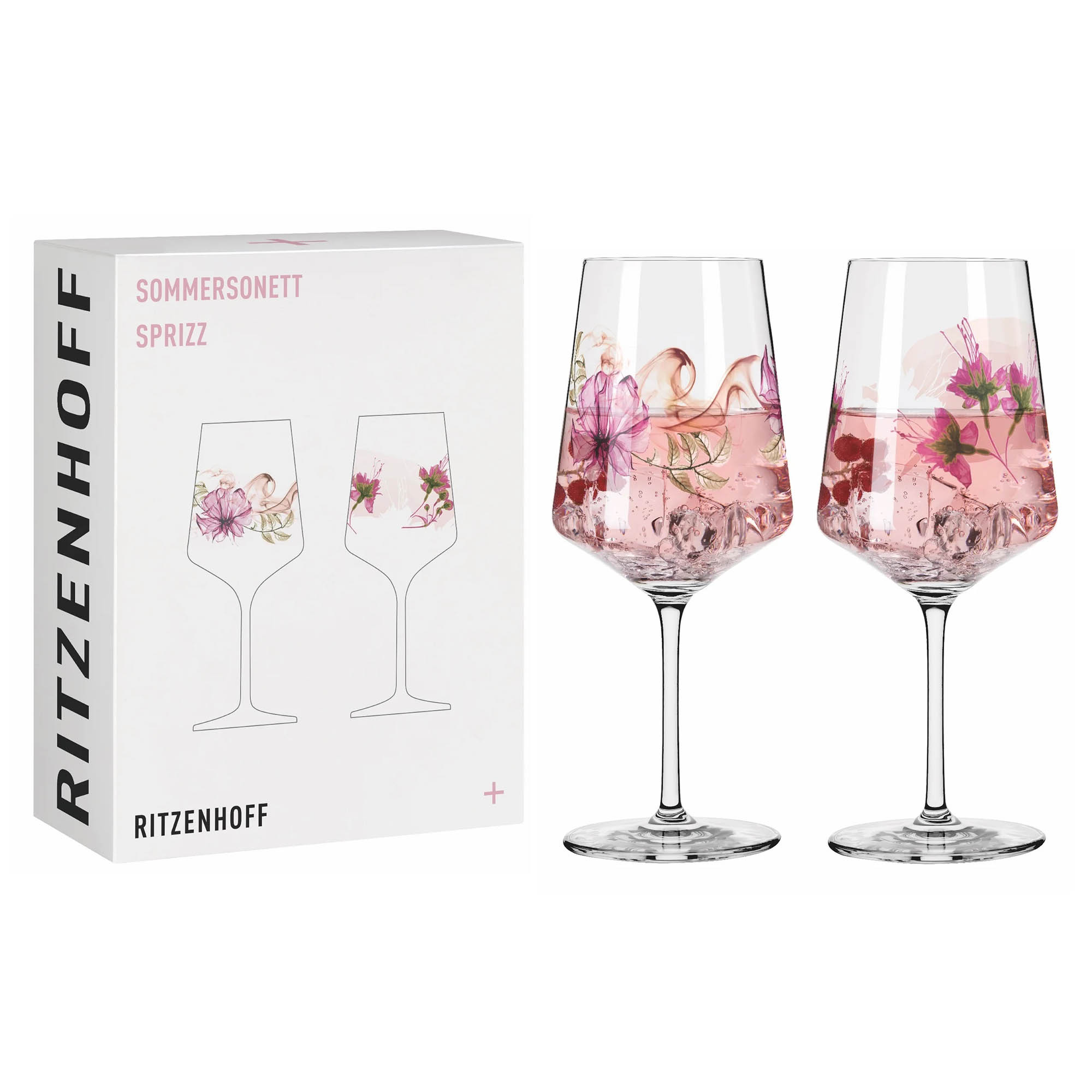 RITZENHOFF Cocktailglas SOMMERSONETT Sprizz # 7 / # 8 Inhalt je 544 ml 2 Stück