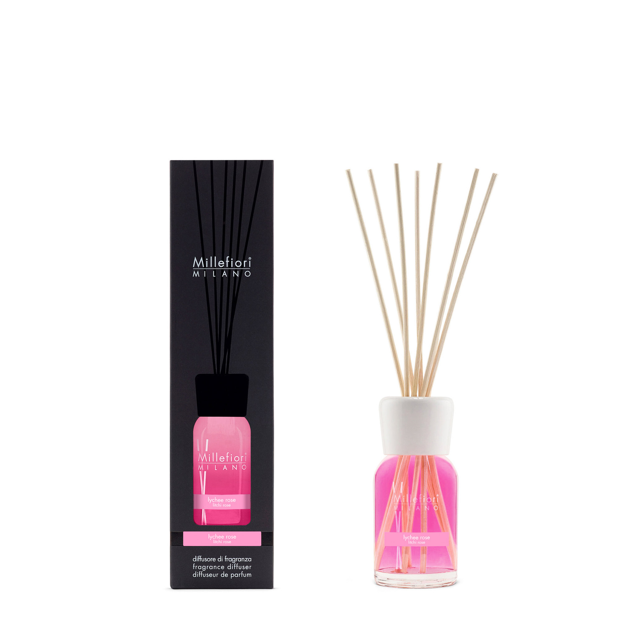 MILLEFIORI MILANO Raumduft Diffuser 100 ml LYCHEE ROSE