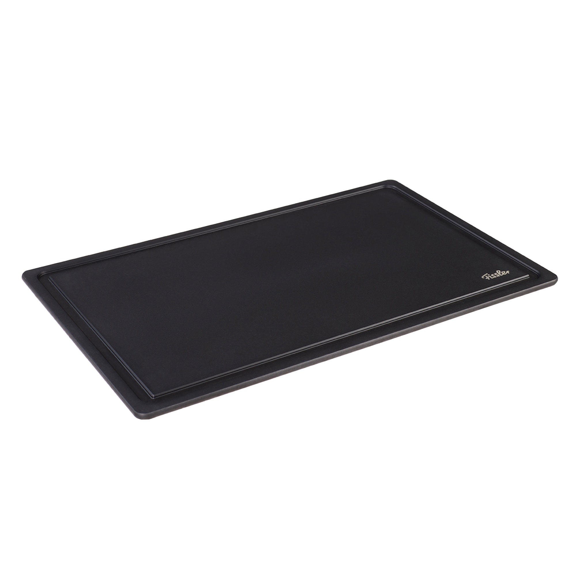 FISSLER Schneidbrett aus Naturfaserverbundstoff 44,5 x 29,5 cm schwarz