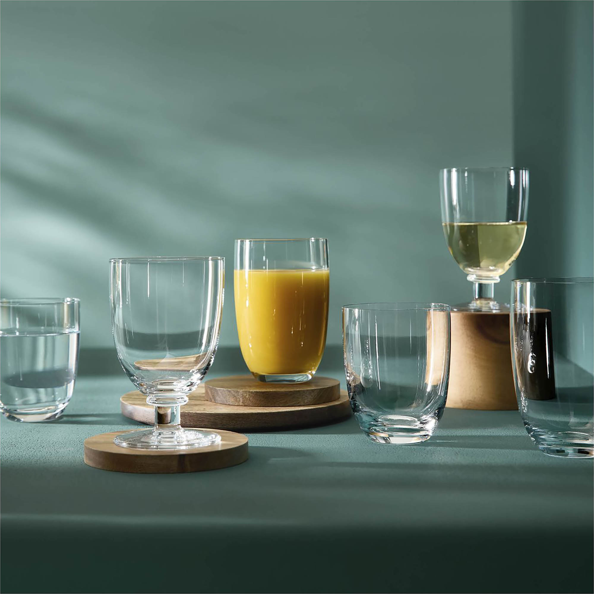 RITZENHOFF Wasserglas mit Fuß DUOMO 300 ml 2 Gläser im Set