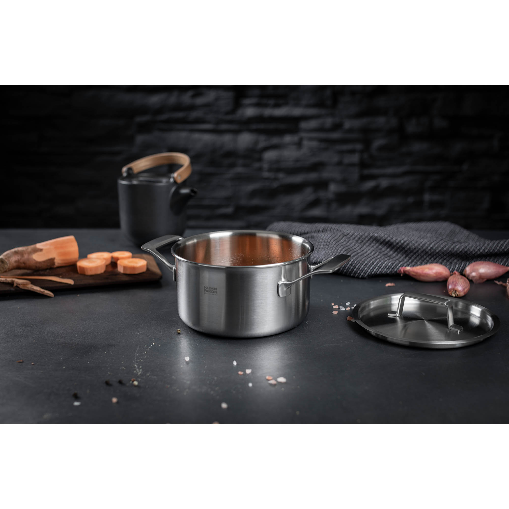 KUHN RIKON CULINARY FIVEPLY saucepan 6.4 litres 24 cm INDUCTION