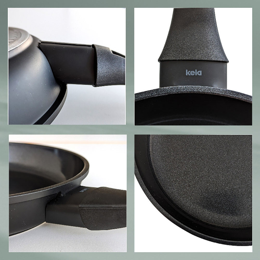 KELA Bratpfanne ATURA mit Keramikversiegelung PTFE-frei 24 cm INDUKTION