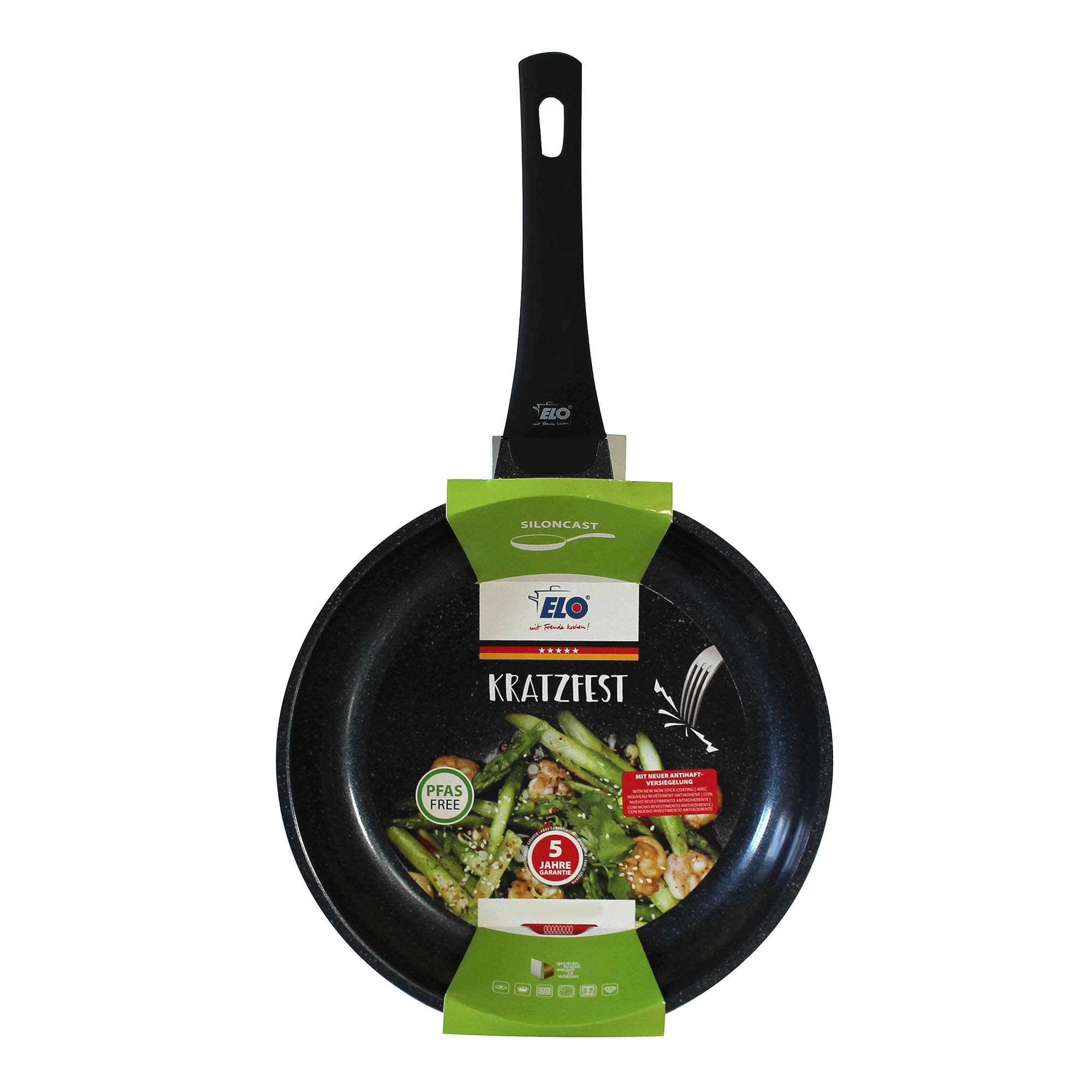 ELO SILONCAST series braising pan 28 cm PFAS-free non-stick coating INDUCTION