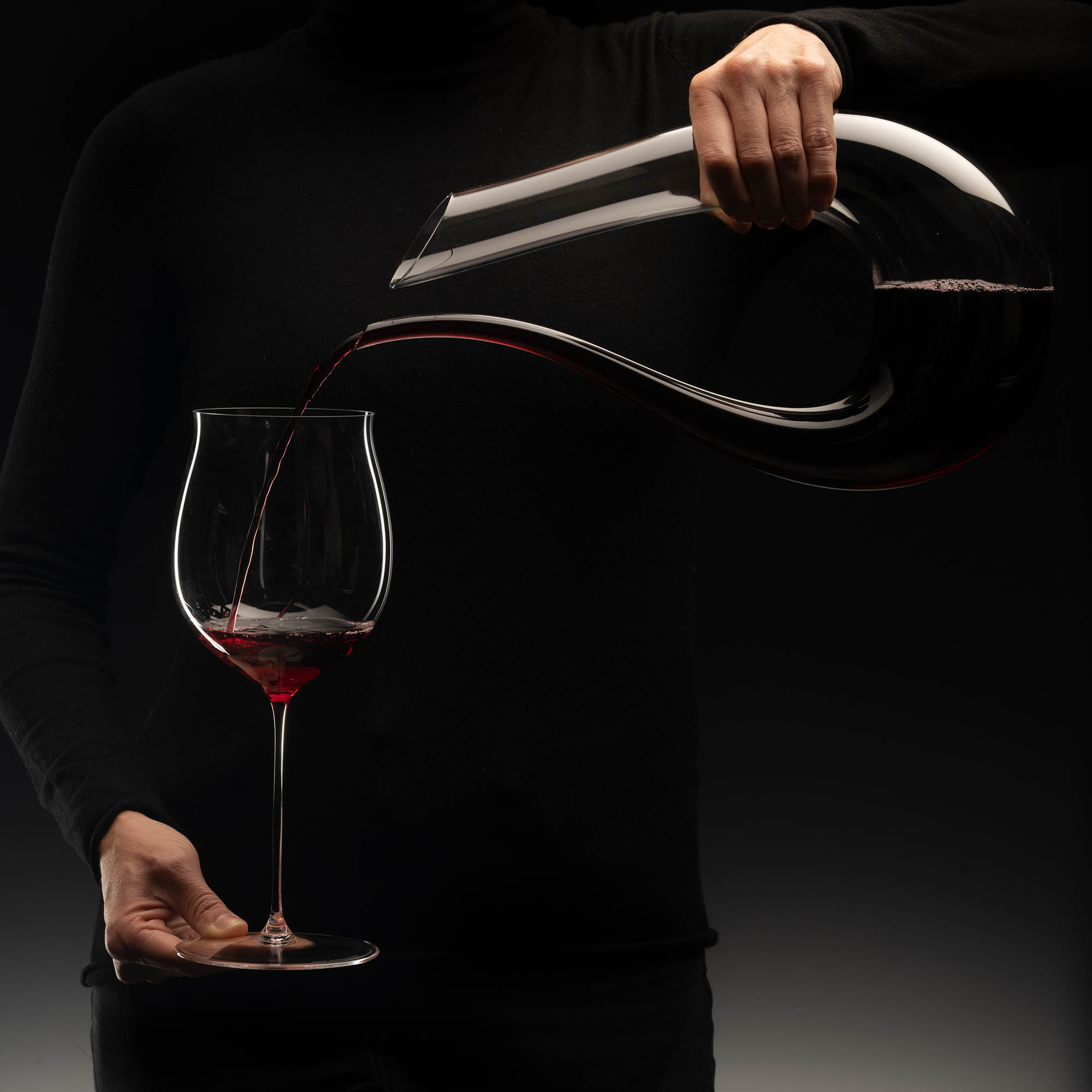 RIEDEL Dekanter AMADEO Fatto a Mano 0,75 Liter mundgeblasen