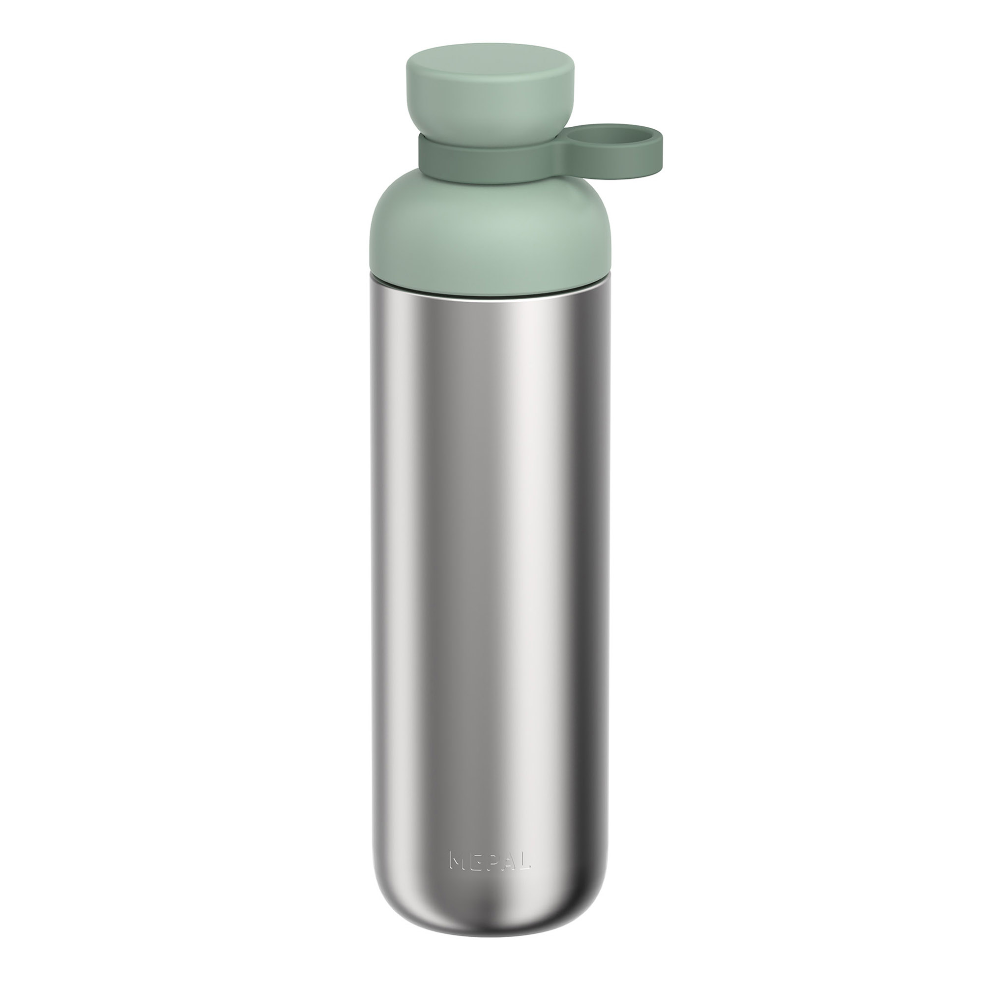MEPAL Edelstahl-Flasche VITA 0,9 Liter auch kohlensäurehaltige Getränke nordic sage