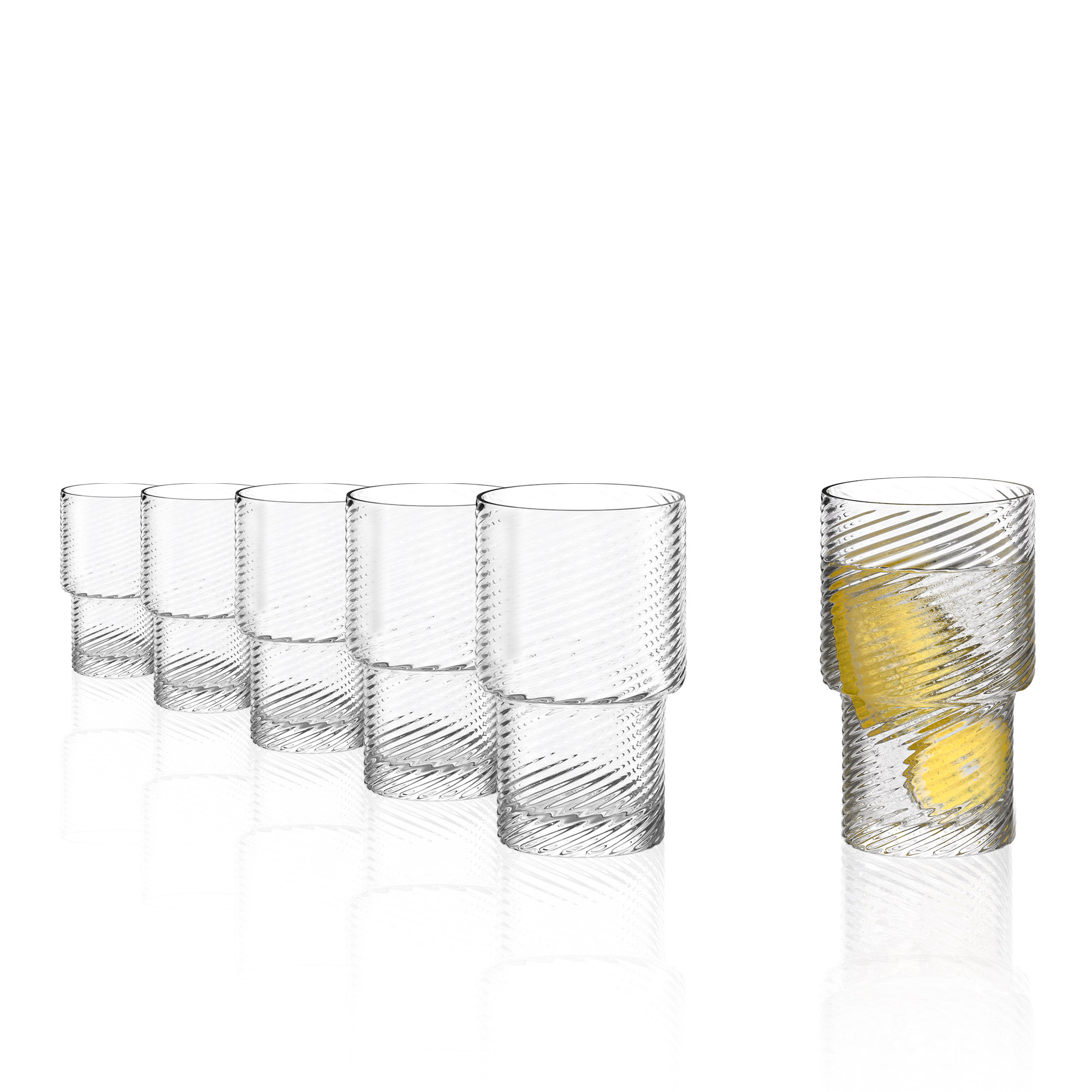 STÖLZLE LAUSITZ Bar-Serie BERLIN Universalbecher Universalglas 6 Stück 315 ml