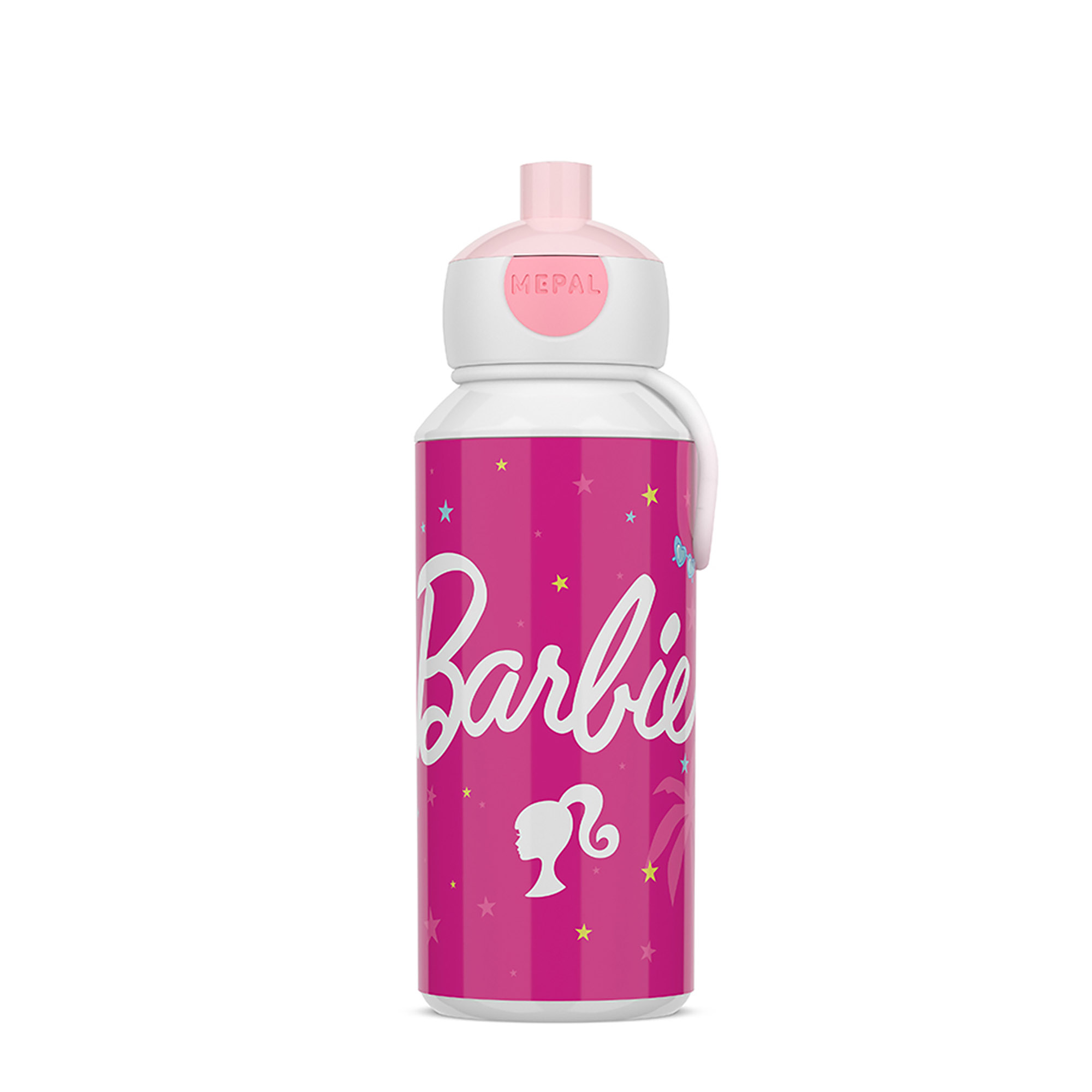 MEPAL Pop-up-Trinkflasche für Kinder CAMPUS 0,4 Liter Motiv BARBIE
