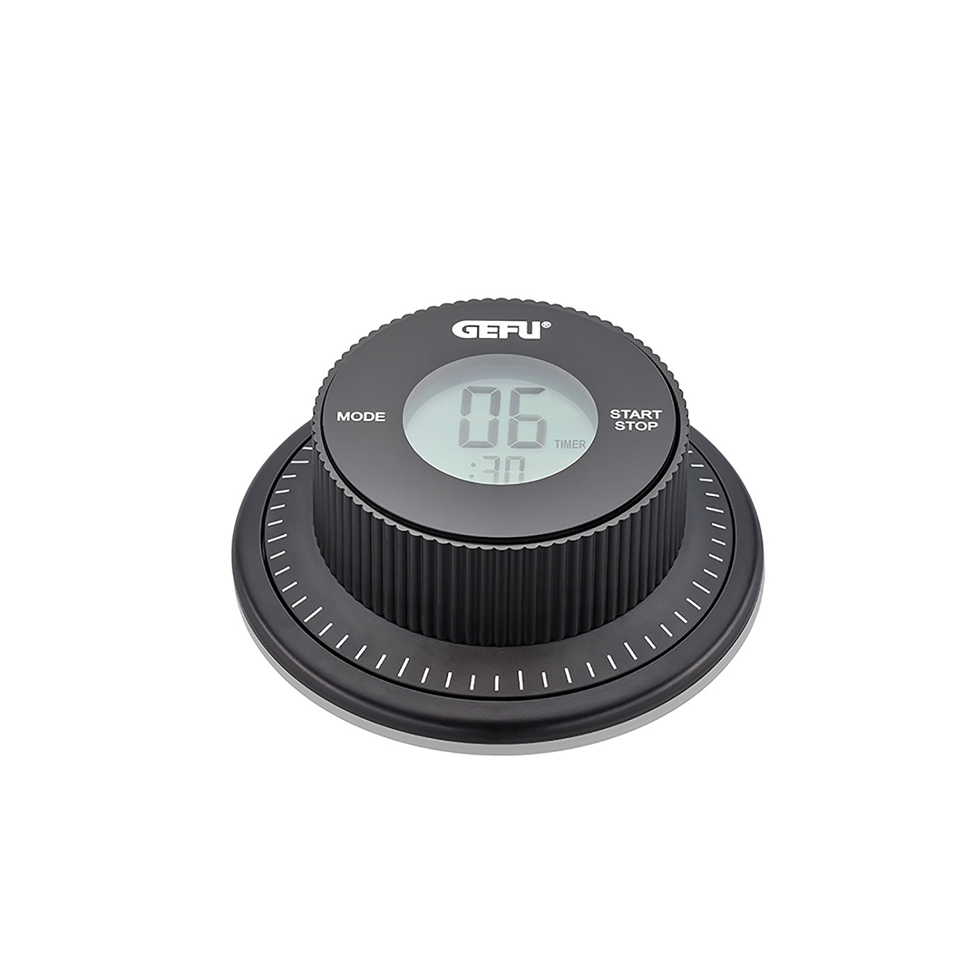 GEFU Digital-Timer Kurzzeitmesser SAFE Tresorknopf-Design